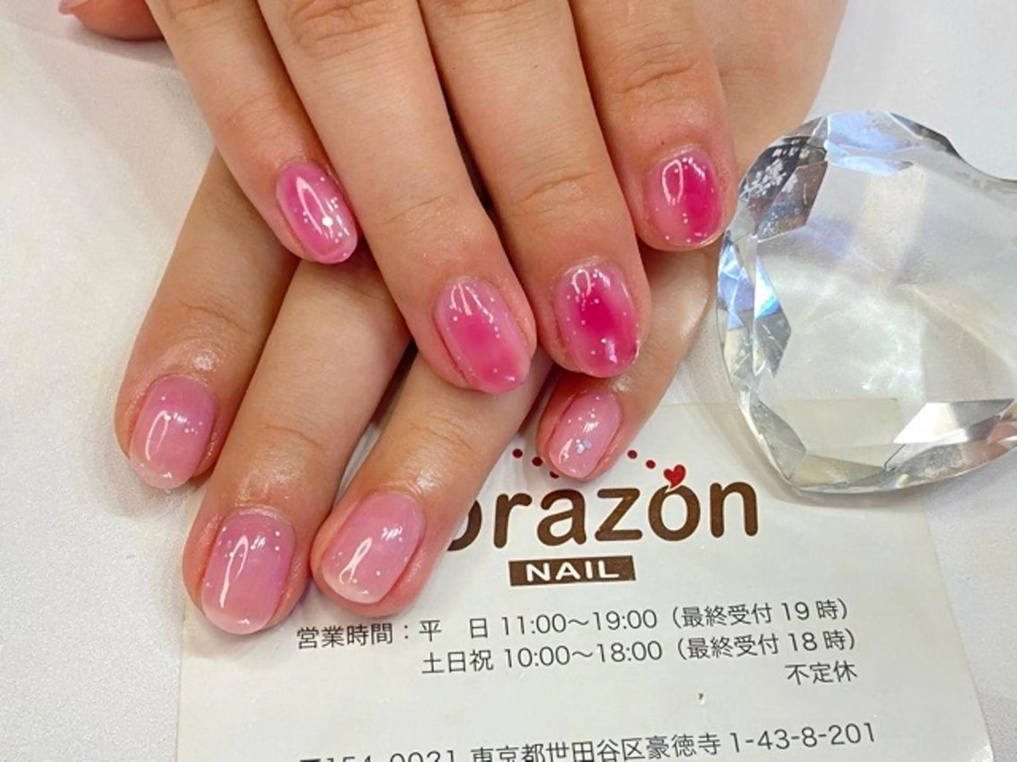 ネイル ジェルネイル ワンカラーネイル ハンドネイル corazon所属・ネイリスト aicoのネイルデザイン