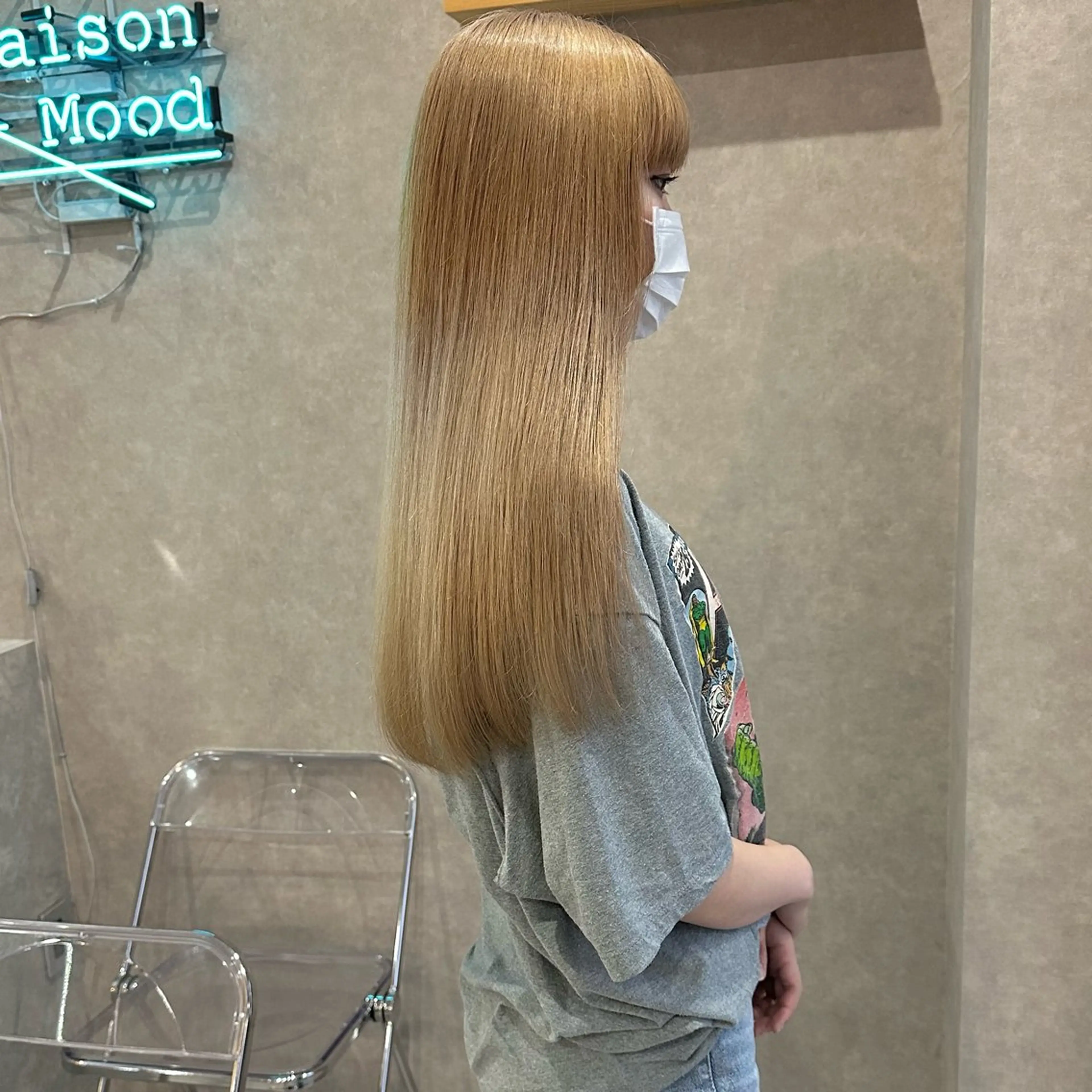 ロング カラー はちすか るかのヘアスタイル