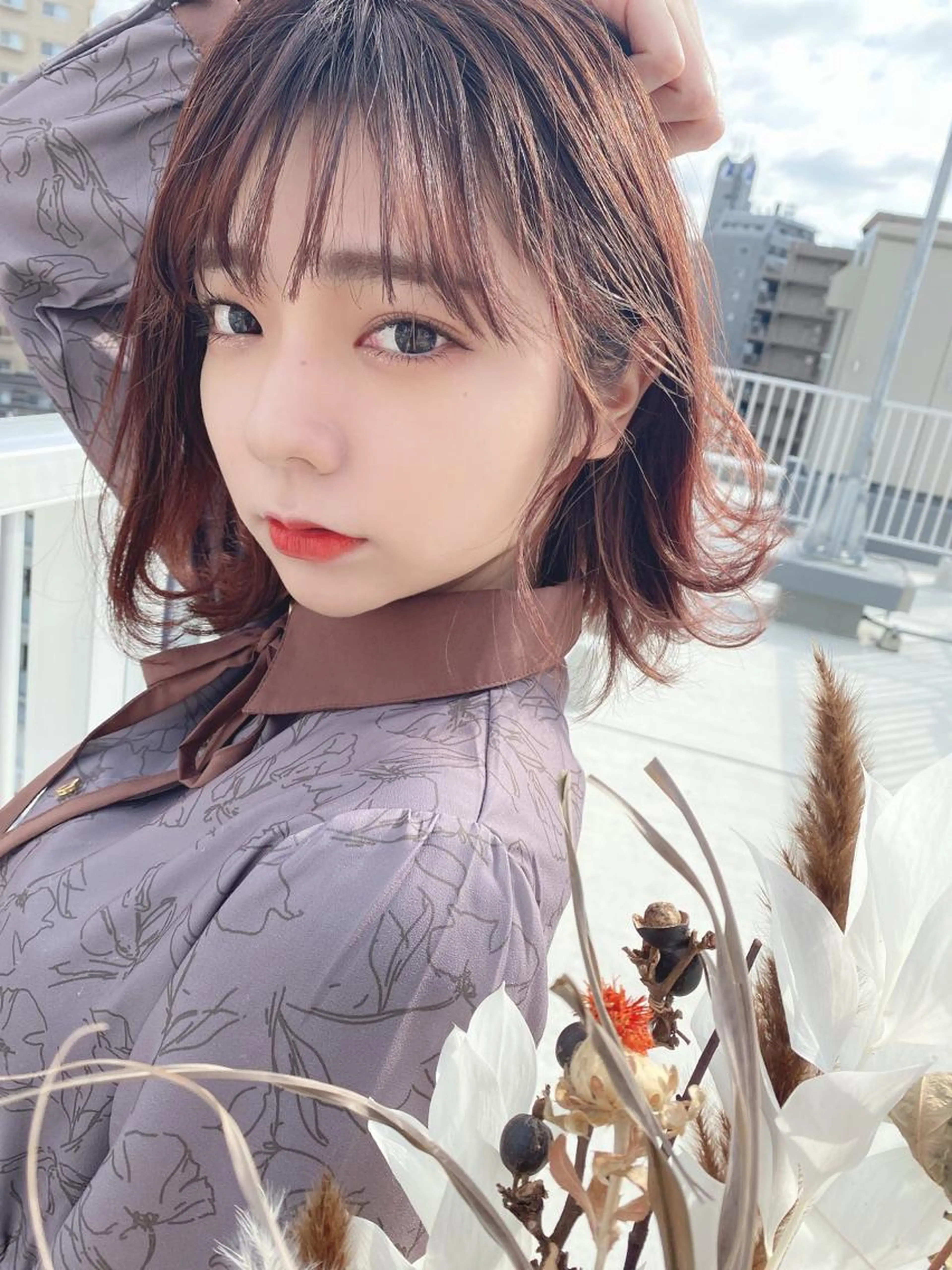 🍎シンプルメニュー🌿抜け感カラー＋アフタートリートメントの写真