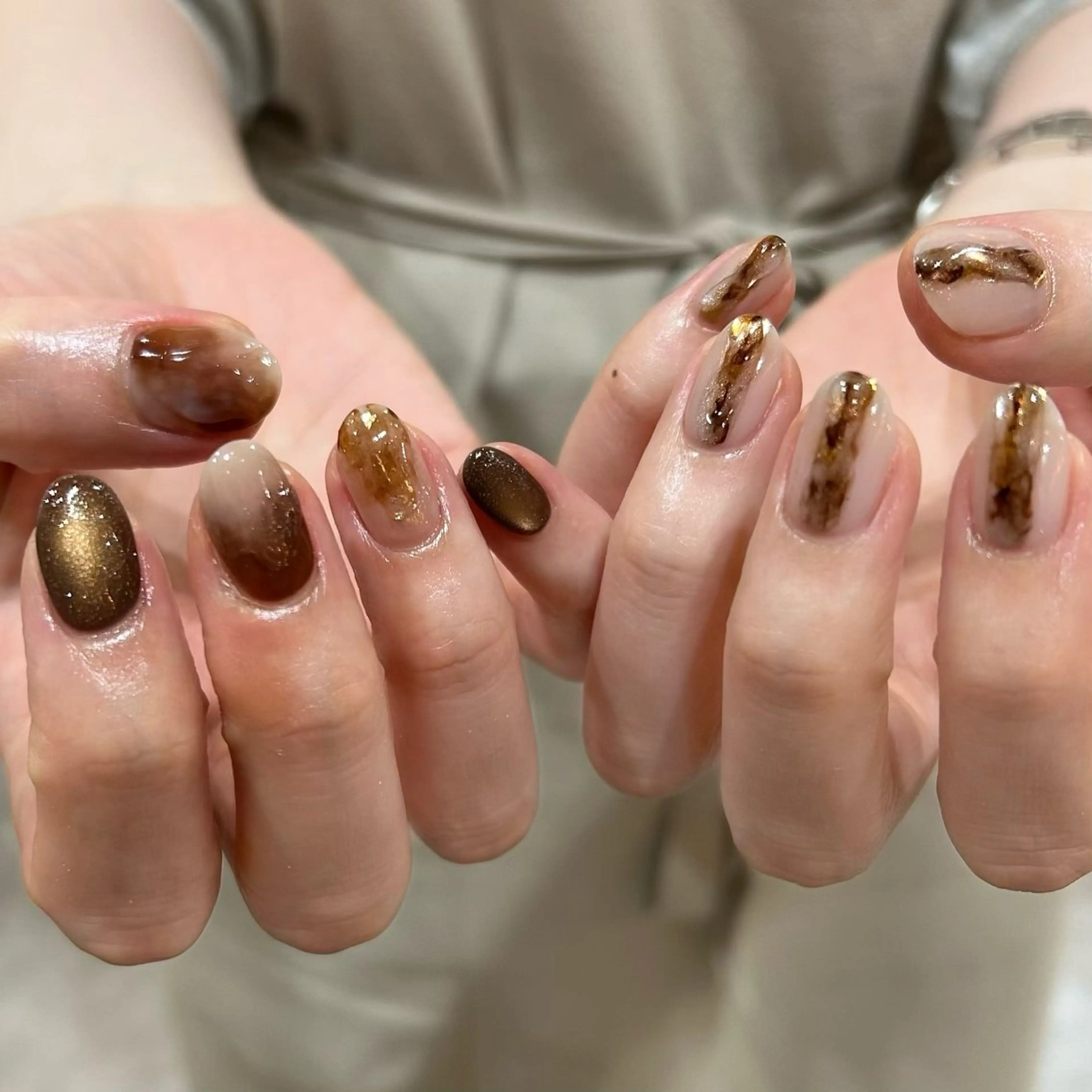 ネイル ハンドネイル shio ♡ 1〜2月予約受付中のネイルデザイン