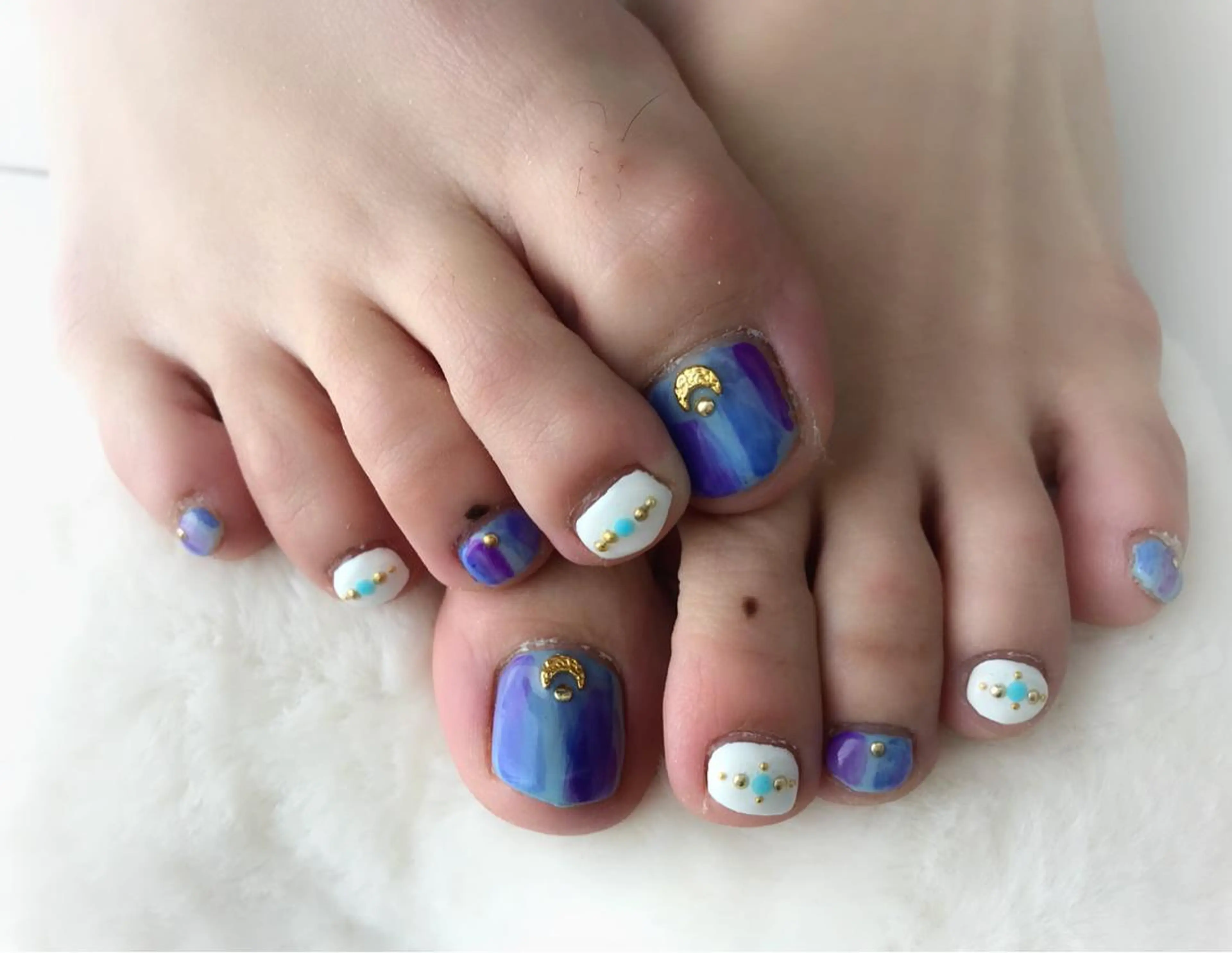 ネイル フットネイル エース ネイルのネイルデザイン