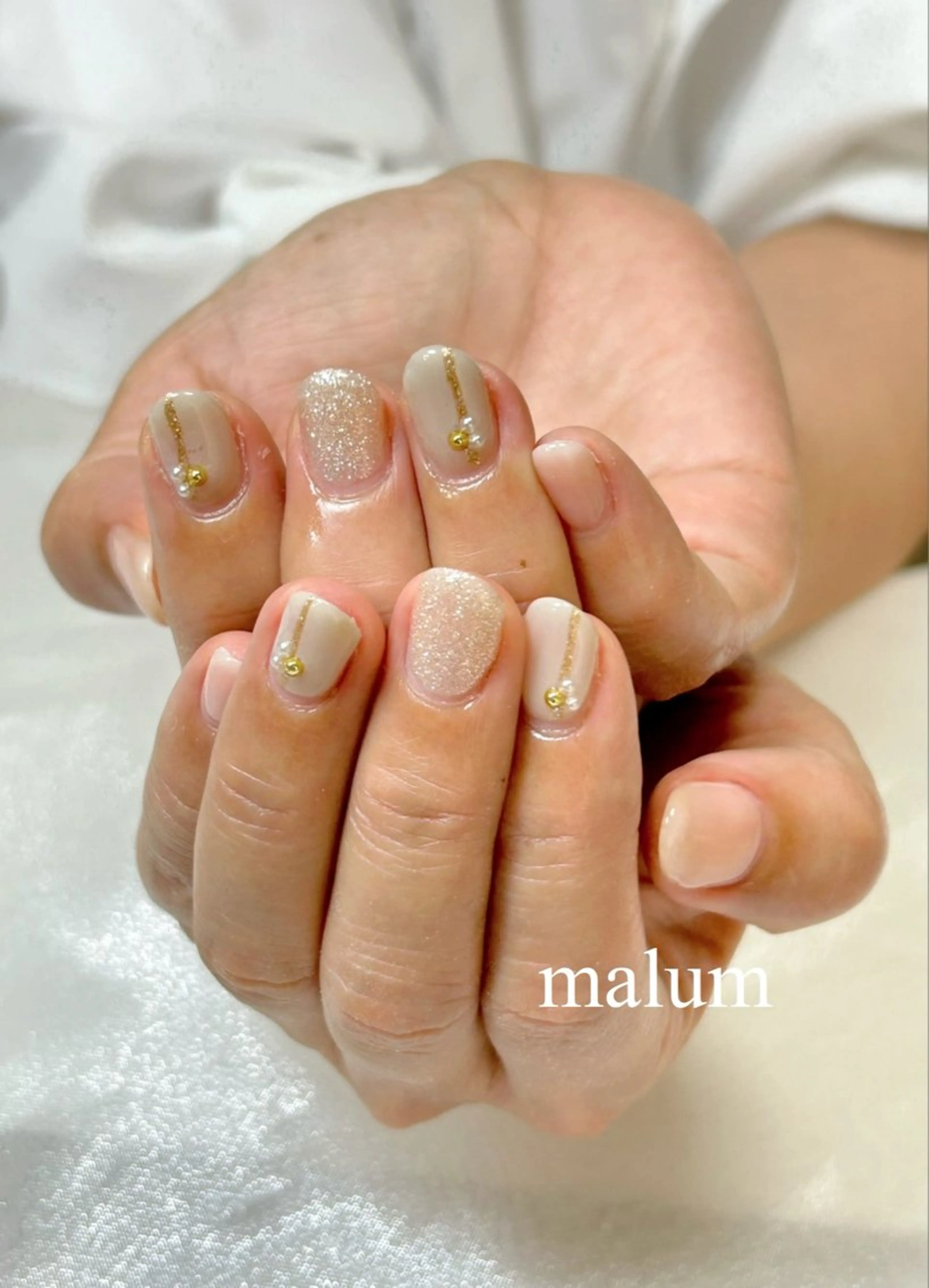 ネイル ハンドネイル malum nailのネイルデザイン