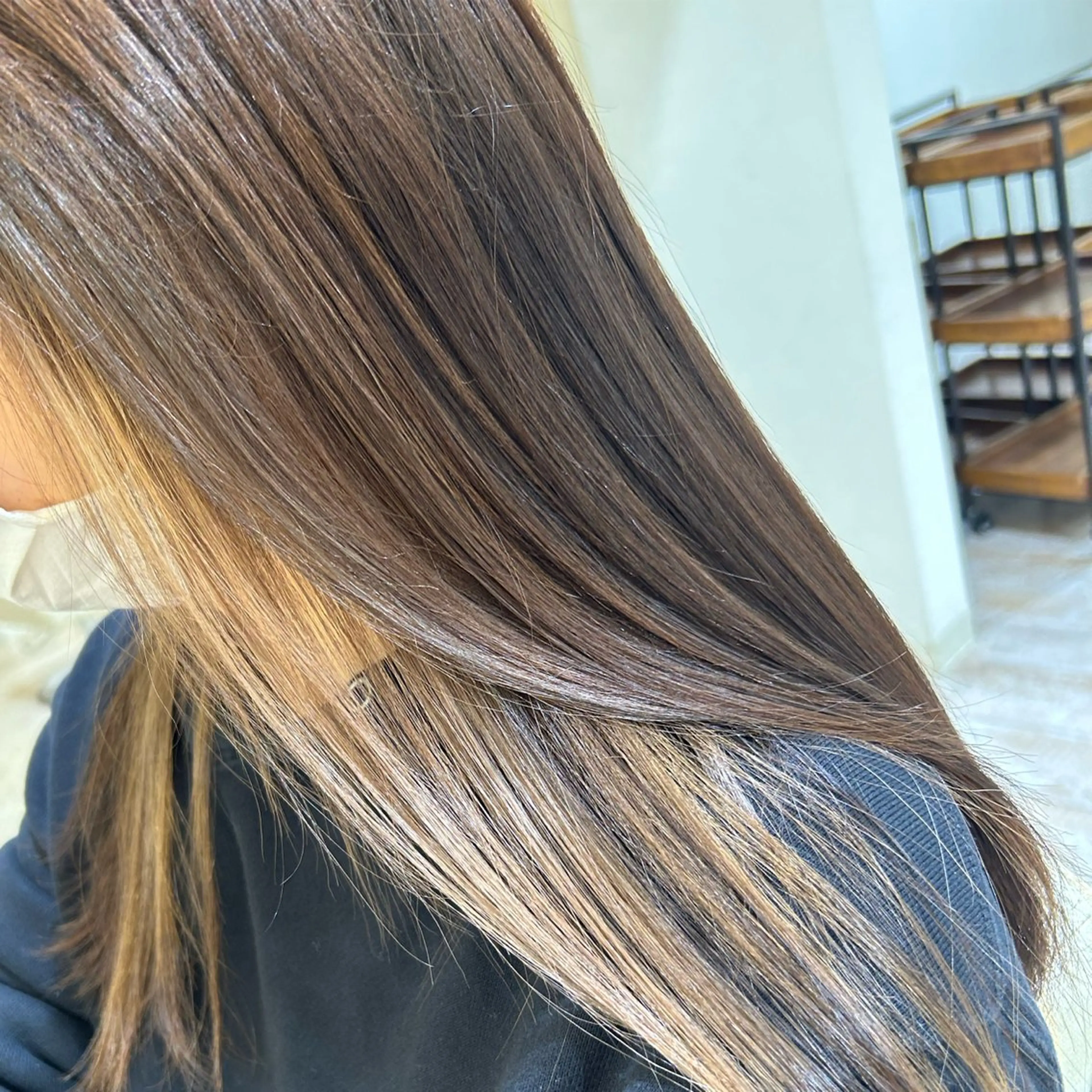 ロング カラー SENA Rimのヘアスタイル