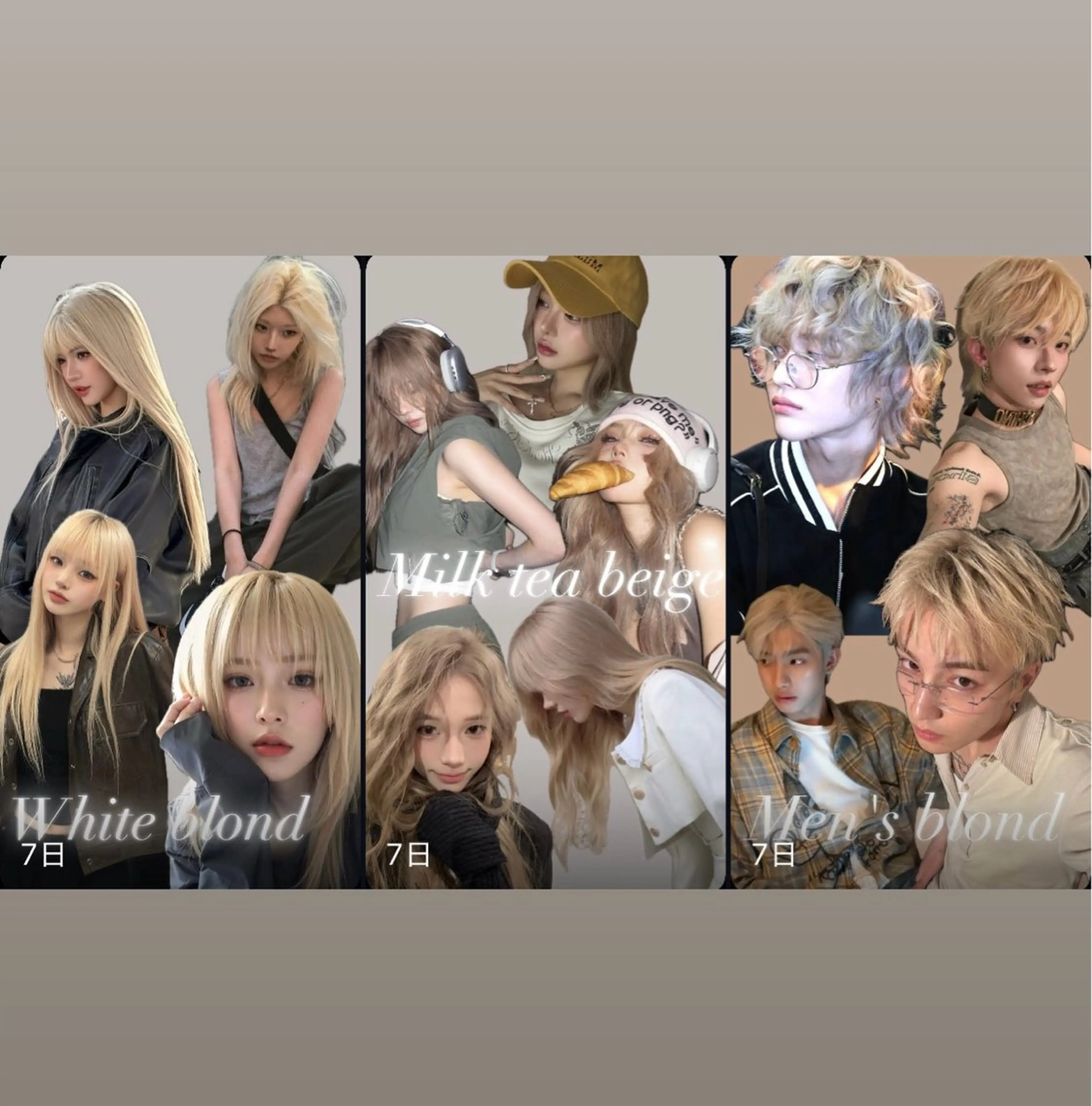 カラー メンズ メンズブリーチ ブリーチ ブロンド ヘアカラー 栗谷 竜希のヘアスタイル