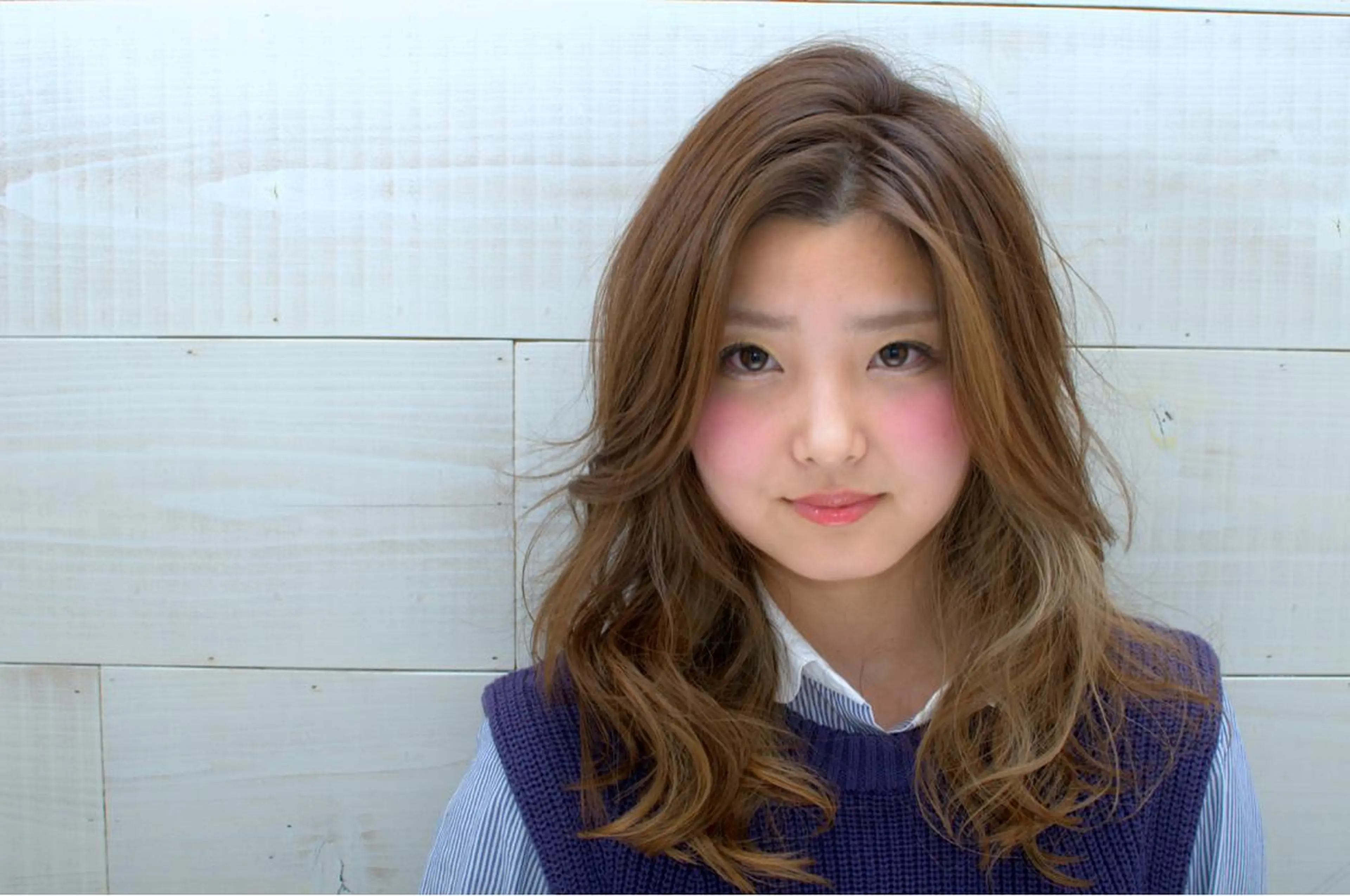 セミロング ロング カラー パーマ ヘアアレンジ インナーカラー vinculo所属・三村 昇のその他イメージ