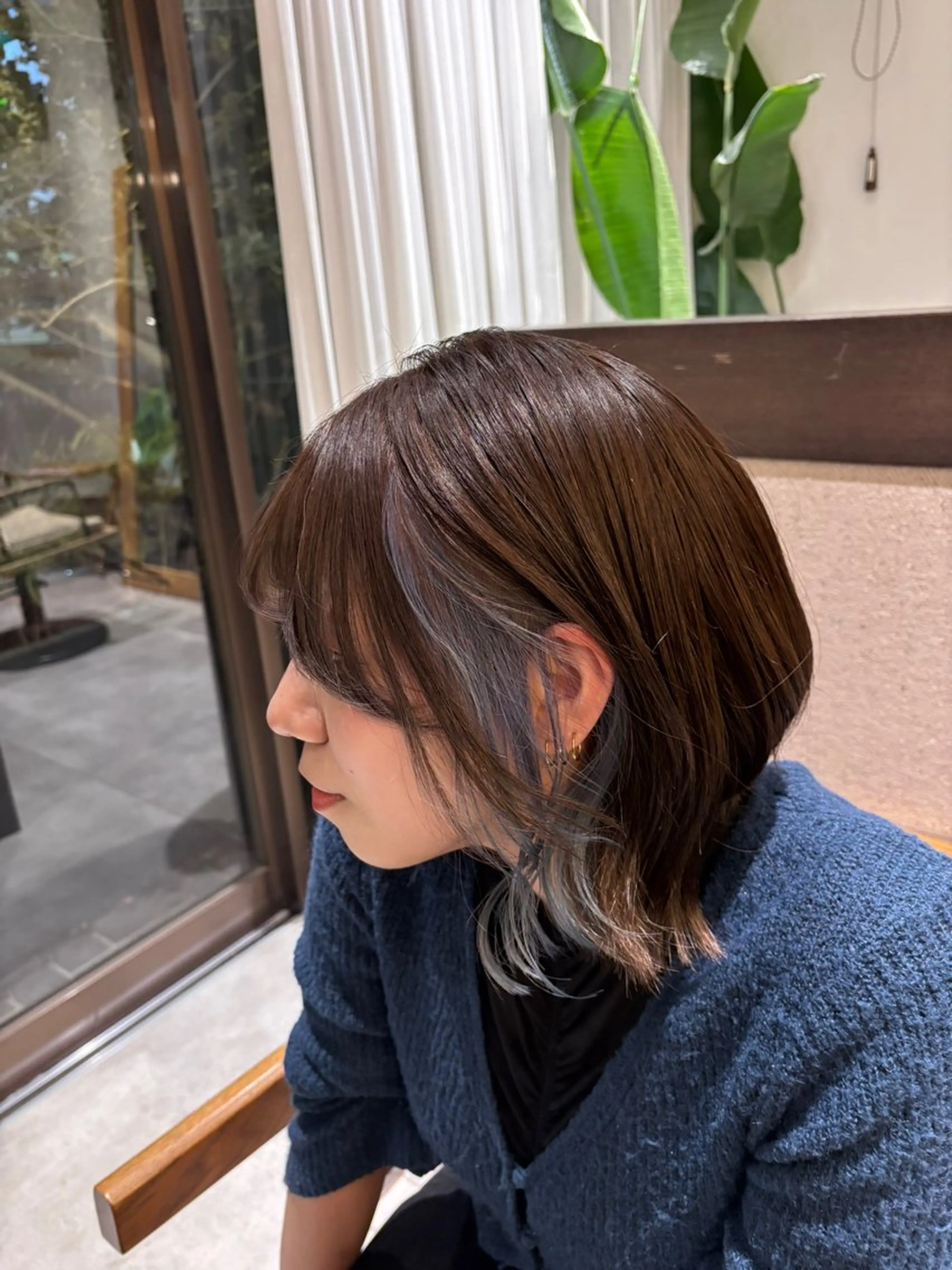 インナーカラーの写真