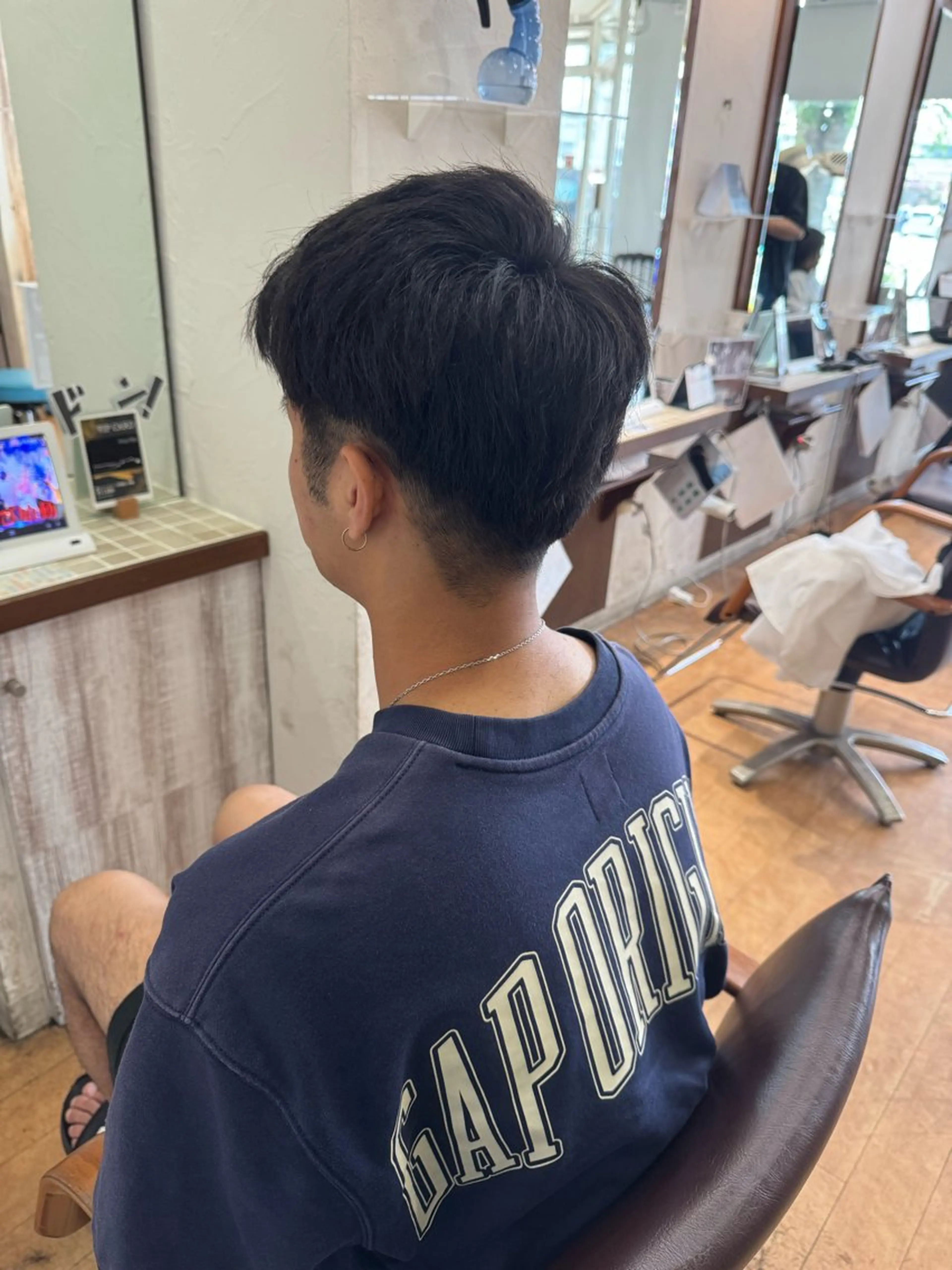 メンズ パーマ特化 若山 結愛のヘアスタイル