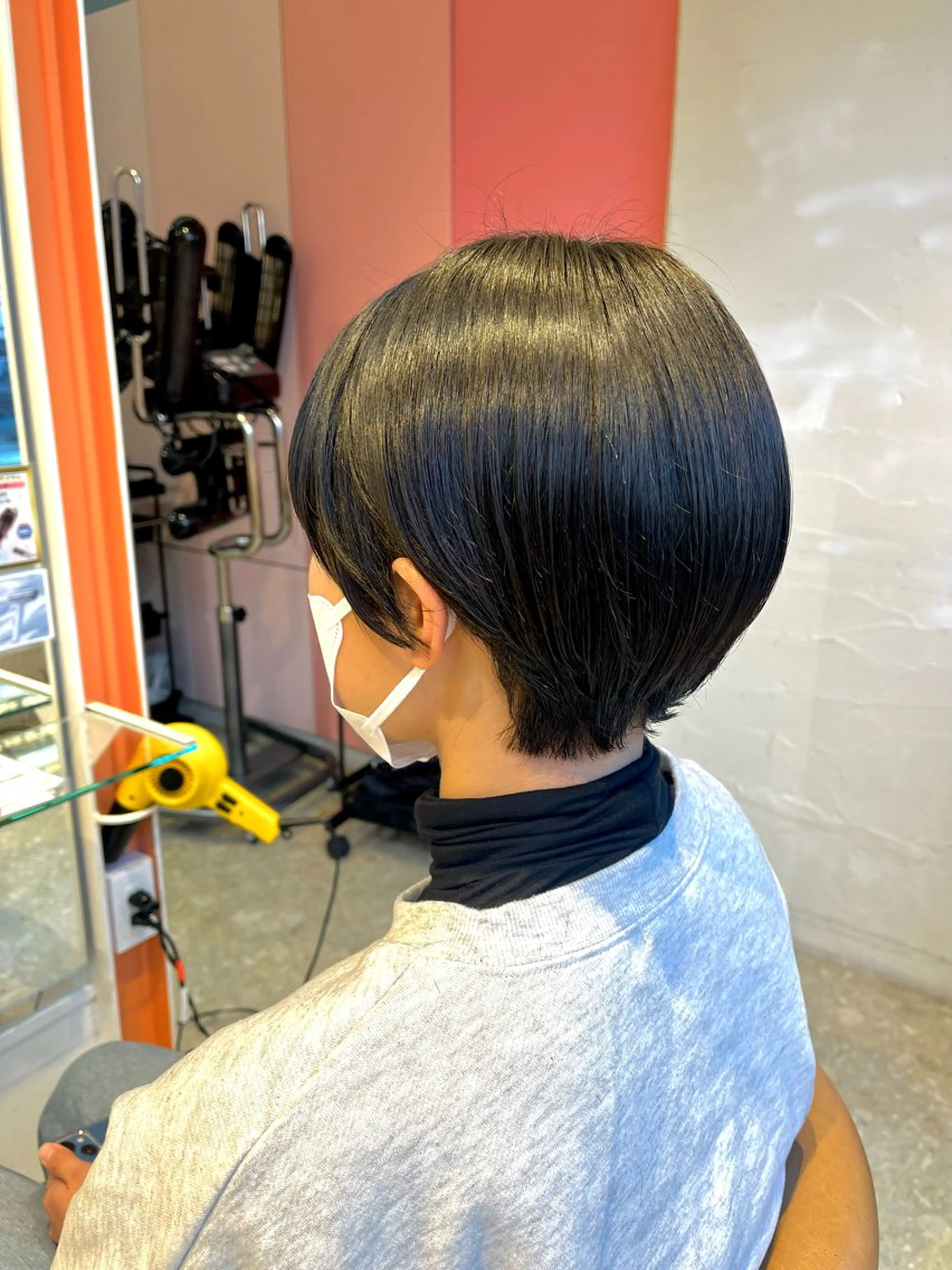 ショート カット うしだ かおるのヘアスタイル