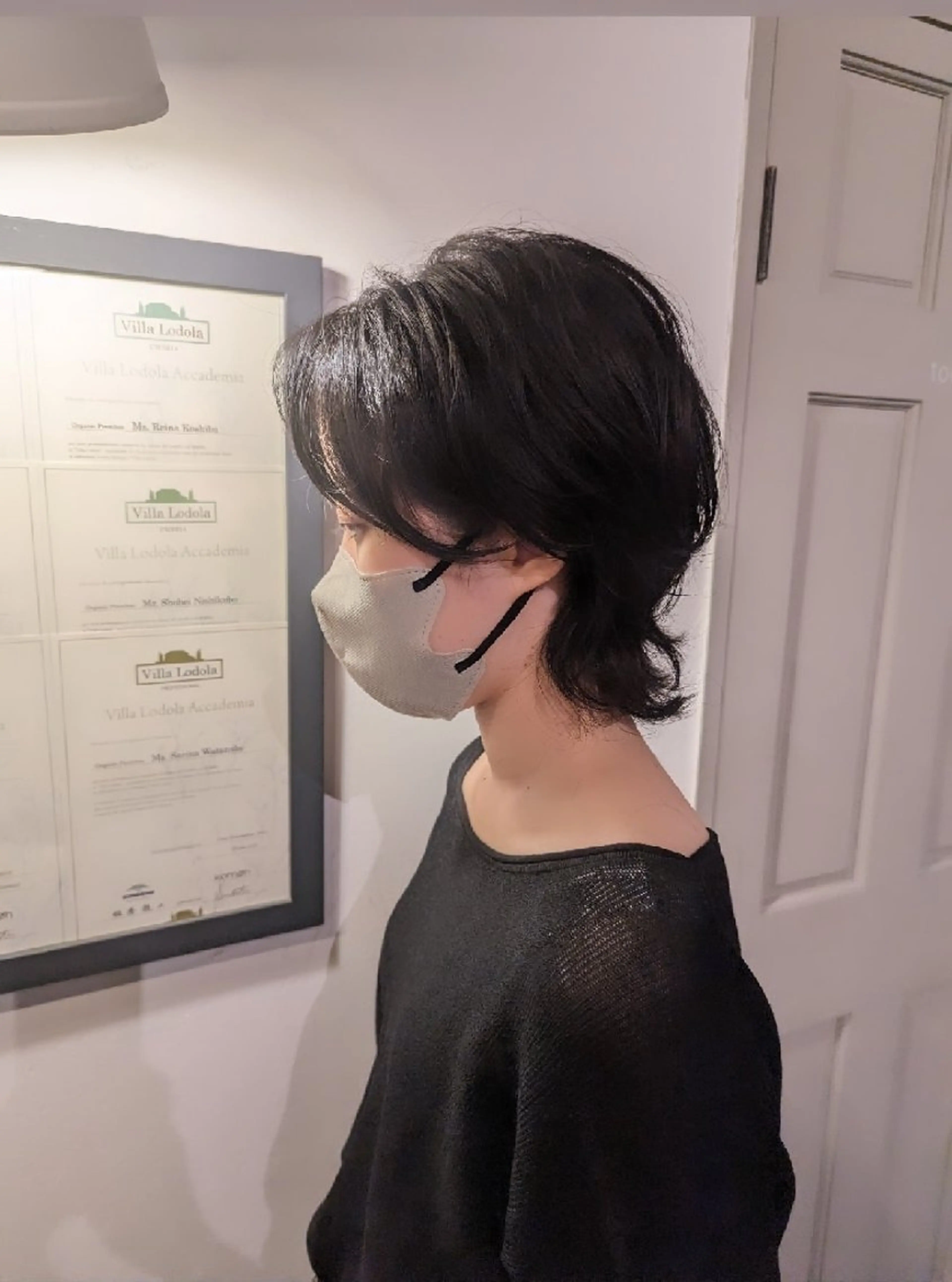 ショート ハンサムショート ショートヘア 中野 雅子のヘアスタイル