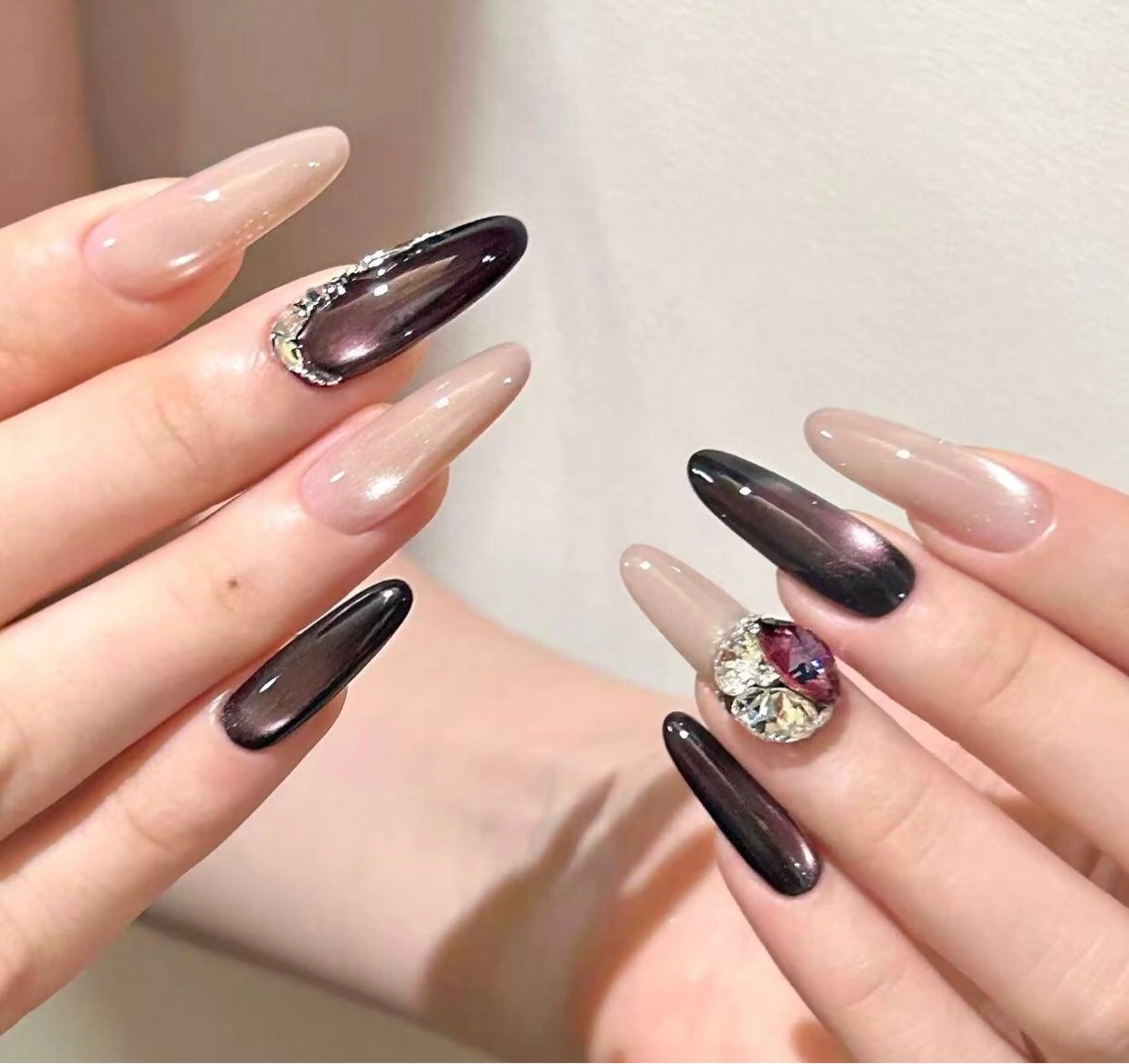 ネイル ハンドネイル 小 雨のネイルデザイン