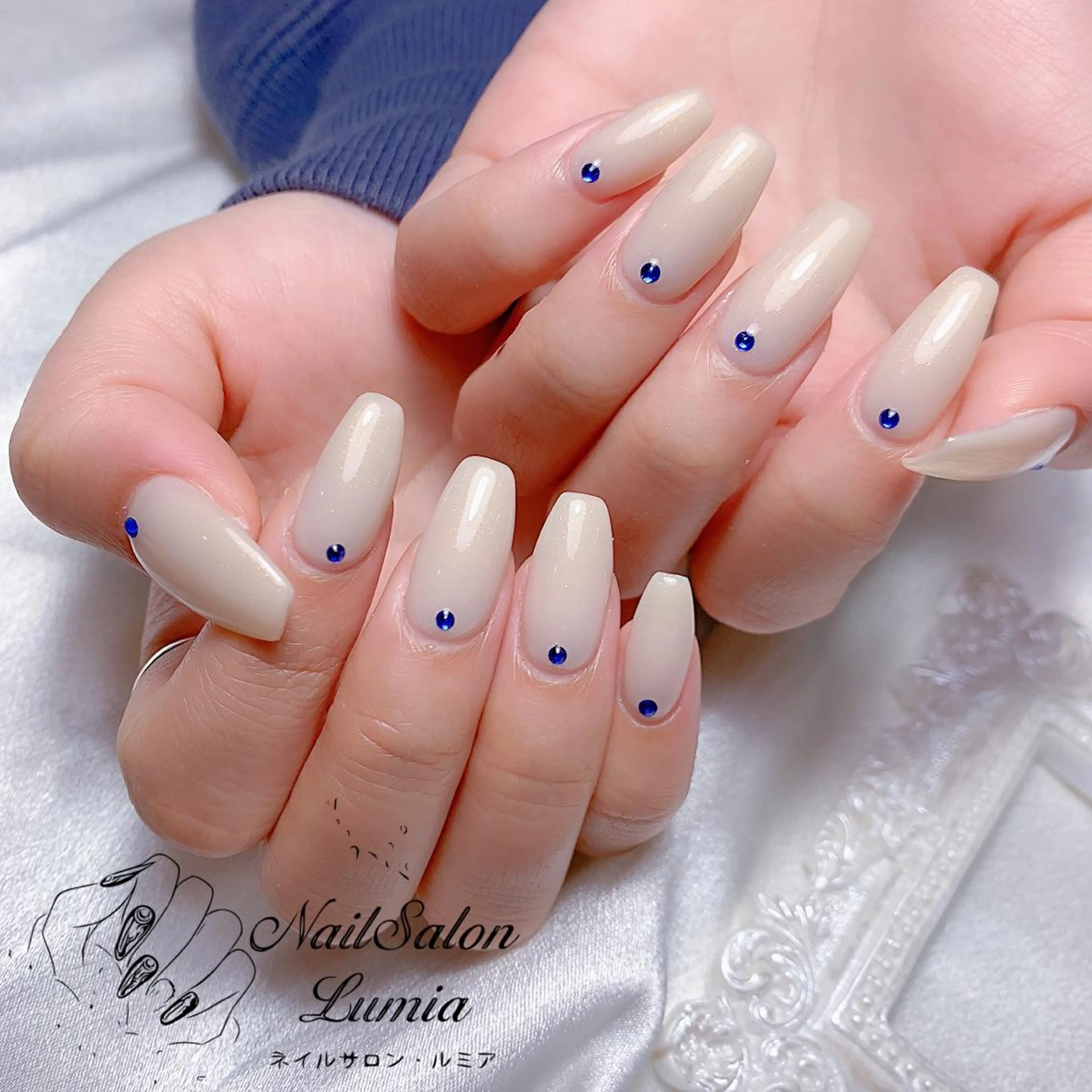 ネイル ハンドネイル ネイルサロン ルミア Lumia 店長のネイルデザイン