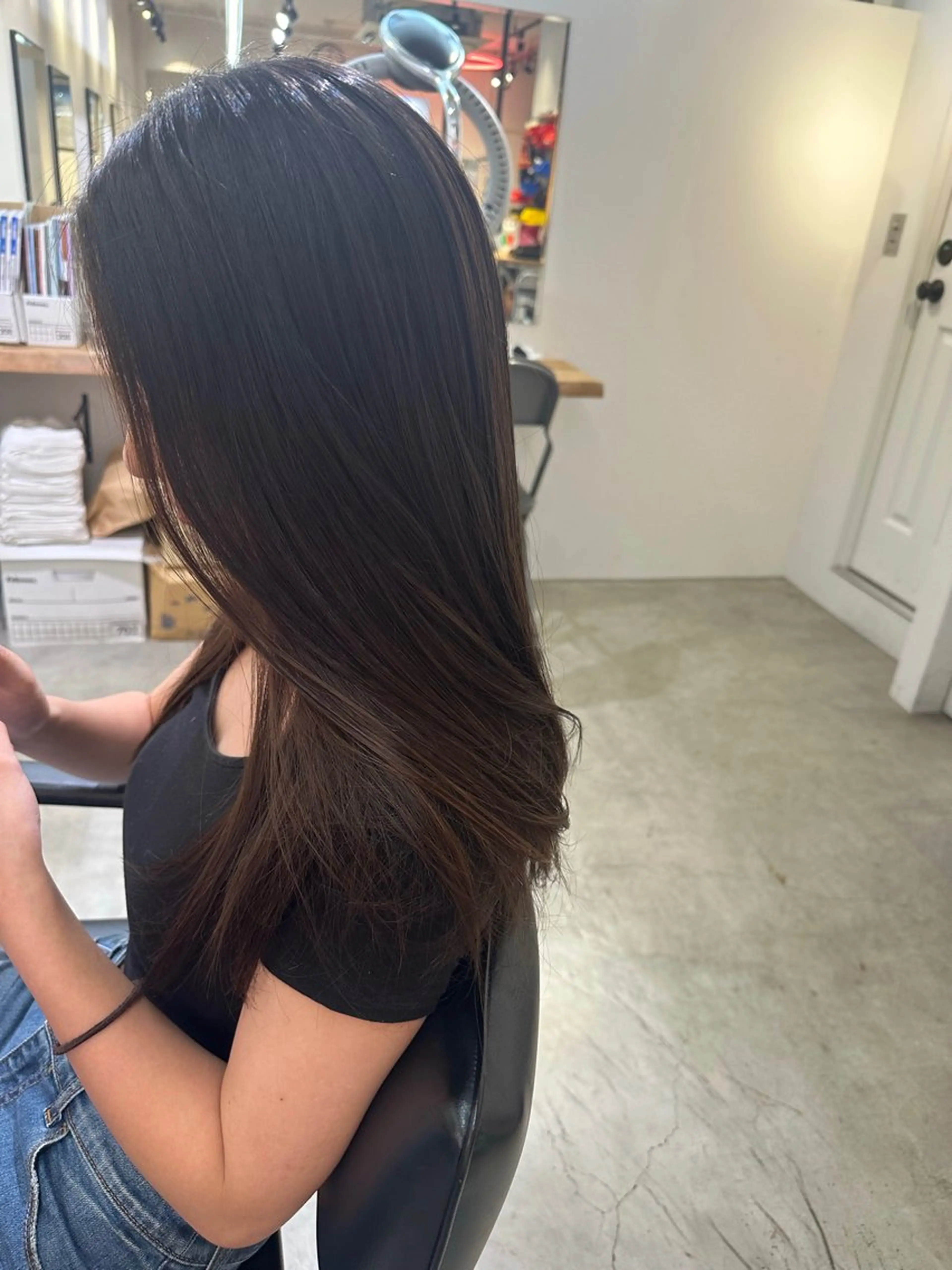 ロング パーマ カット 縮毛矯正 トリートメント VOICE所属・MIRI MIRIのヘアスタイル