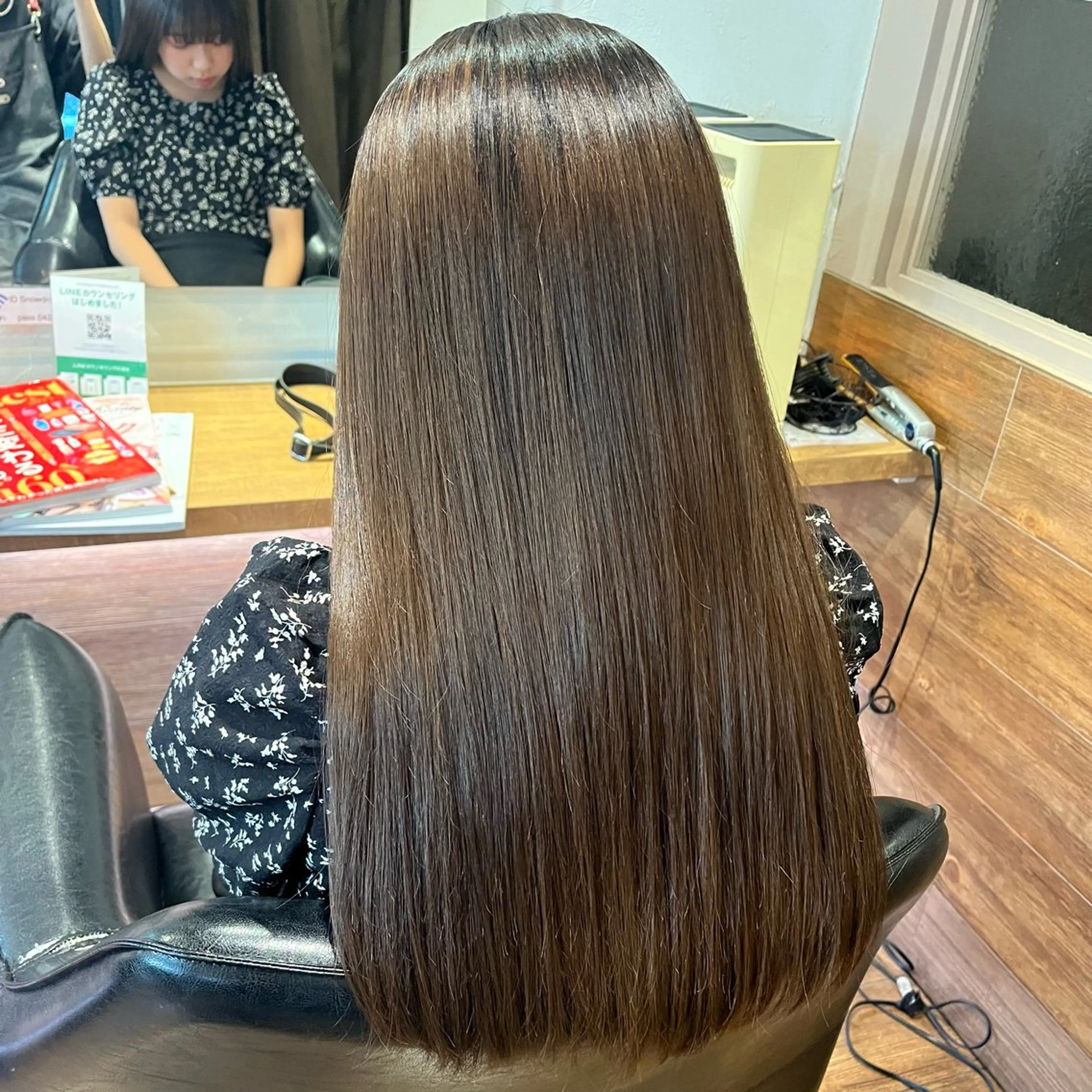 ロング カット 縮毛矯正 トリートメント 縮毛矯正特化 コグスリのヘアスタイル