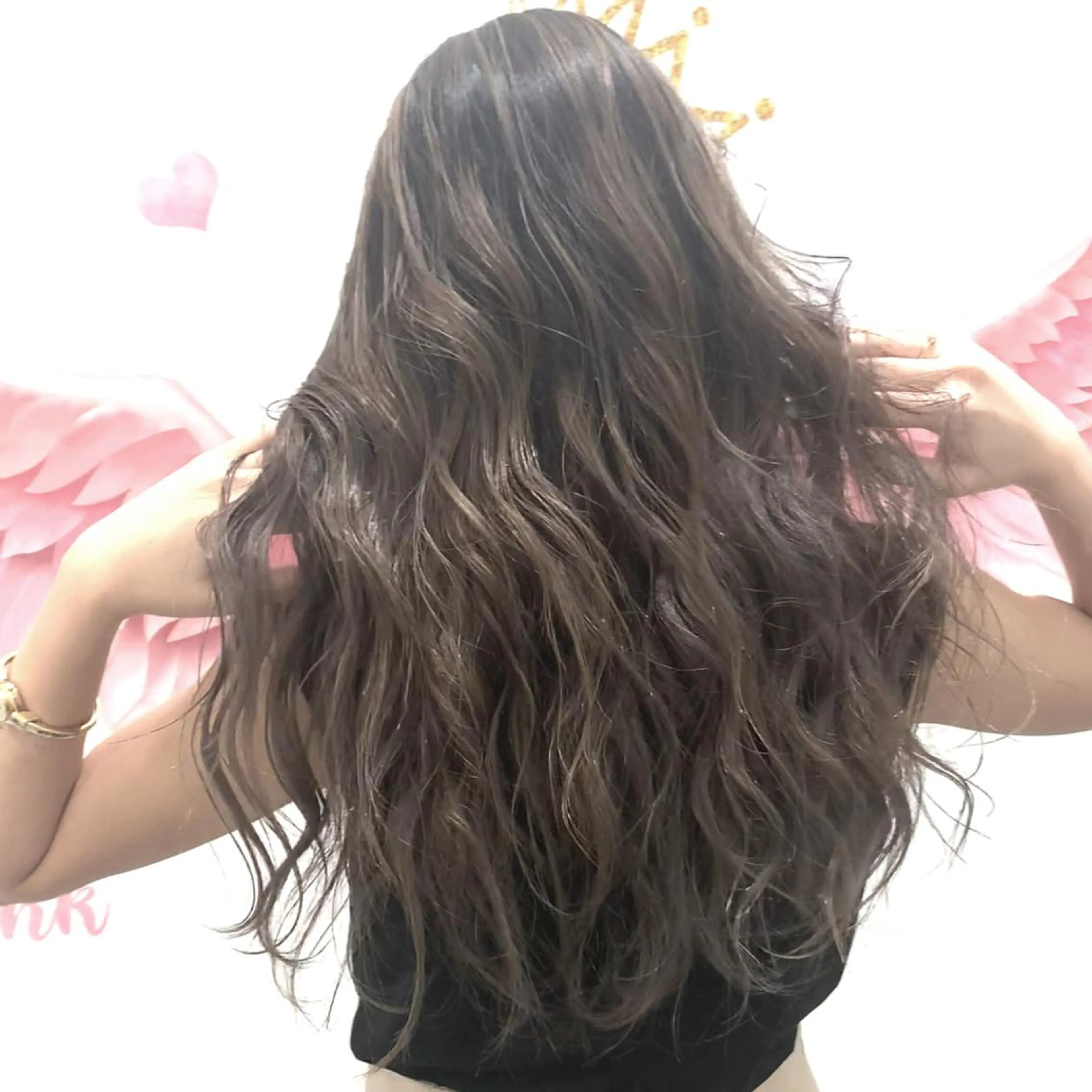 ミディアム ヘアカラー 美容歴15年 岩田芳郎のヘアスタイル