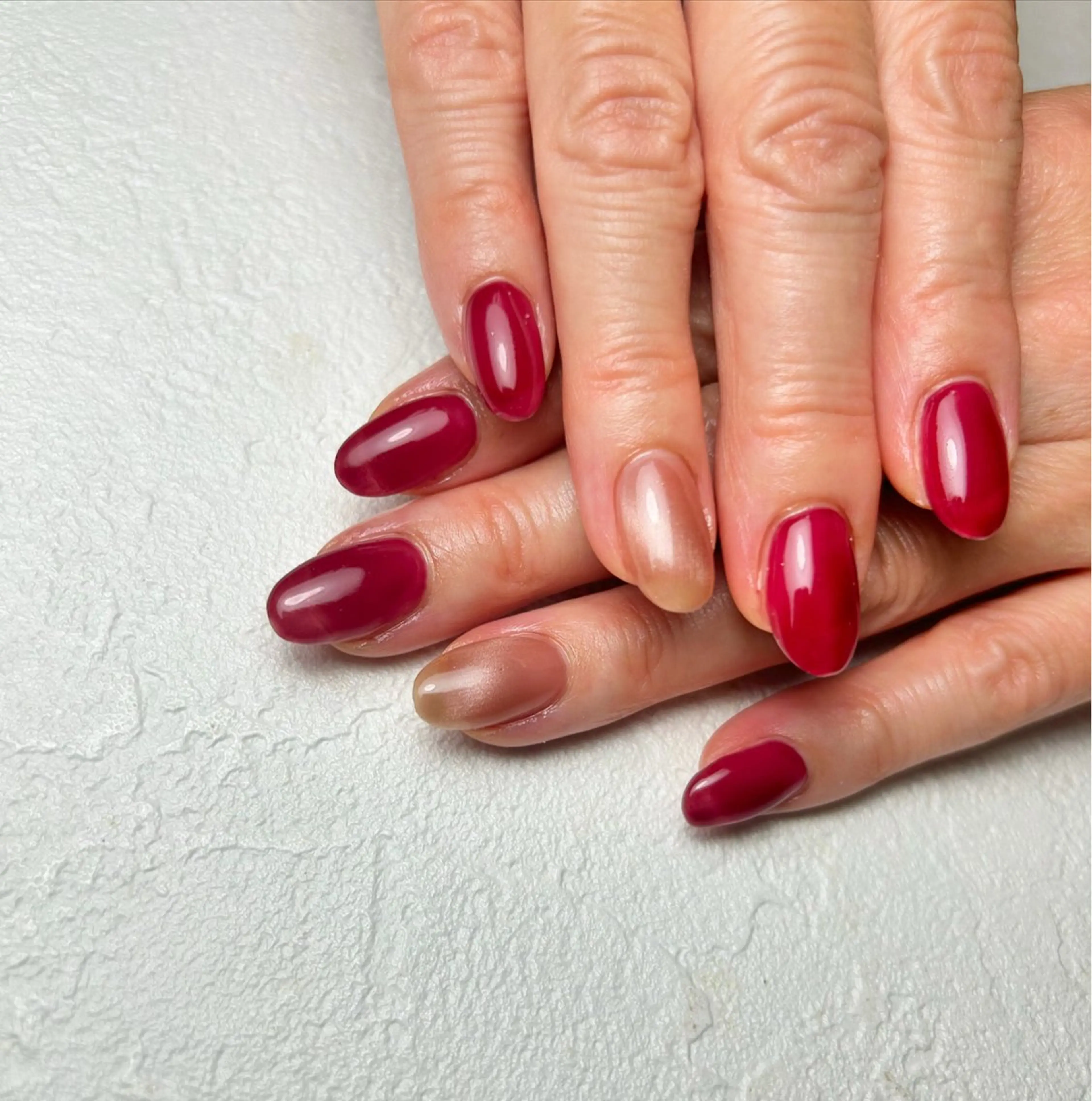 ネイル マグネットネイル ワンカラーネイル ネイル&アイラッシュmuumii.feb所属・ネイルサロン muumii.febのネイルデザイン