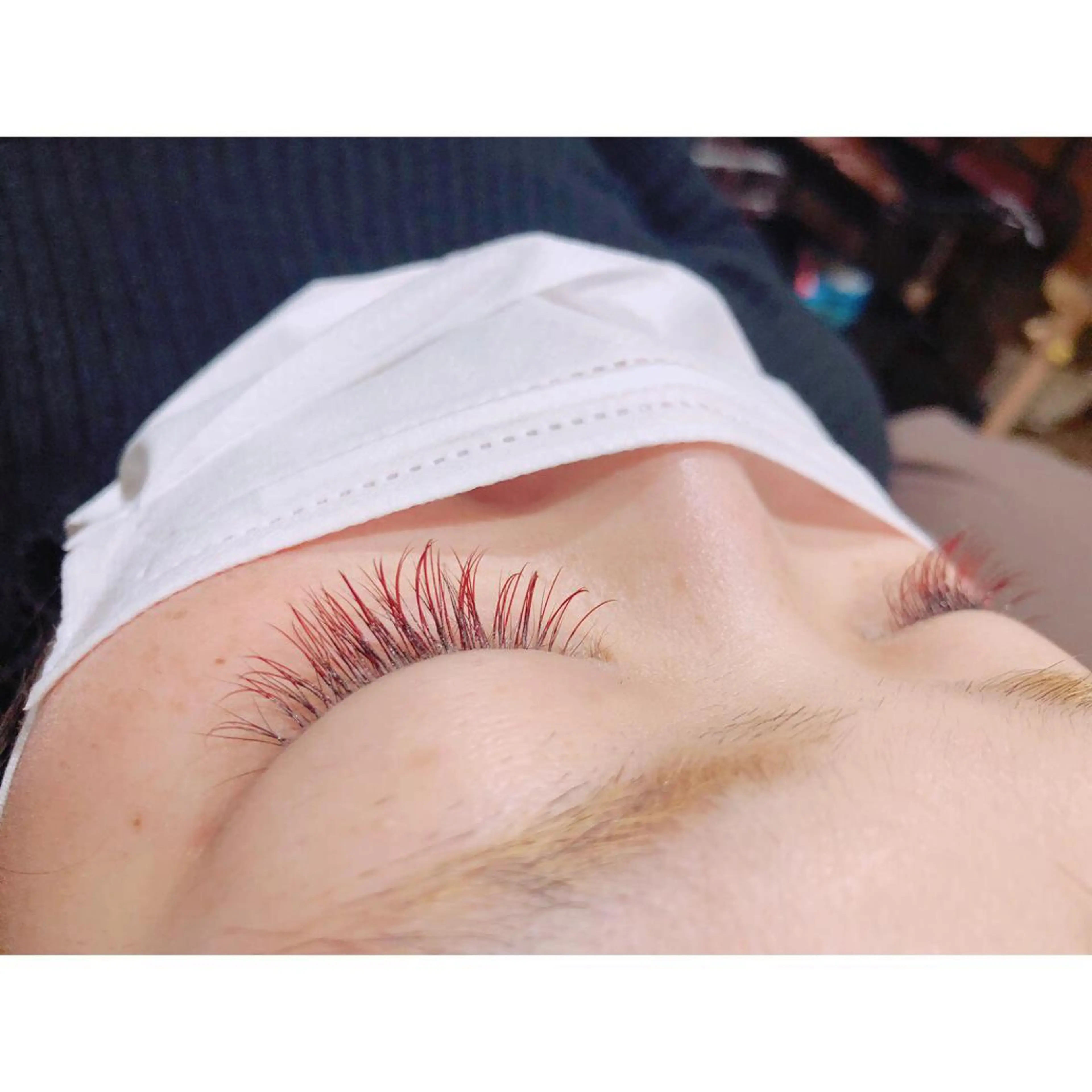 カラーエクステ100本💖(オフ&コーティング込み)の写真