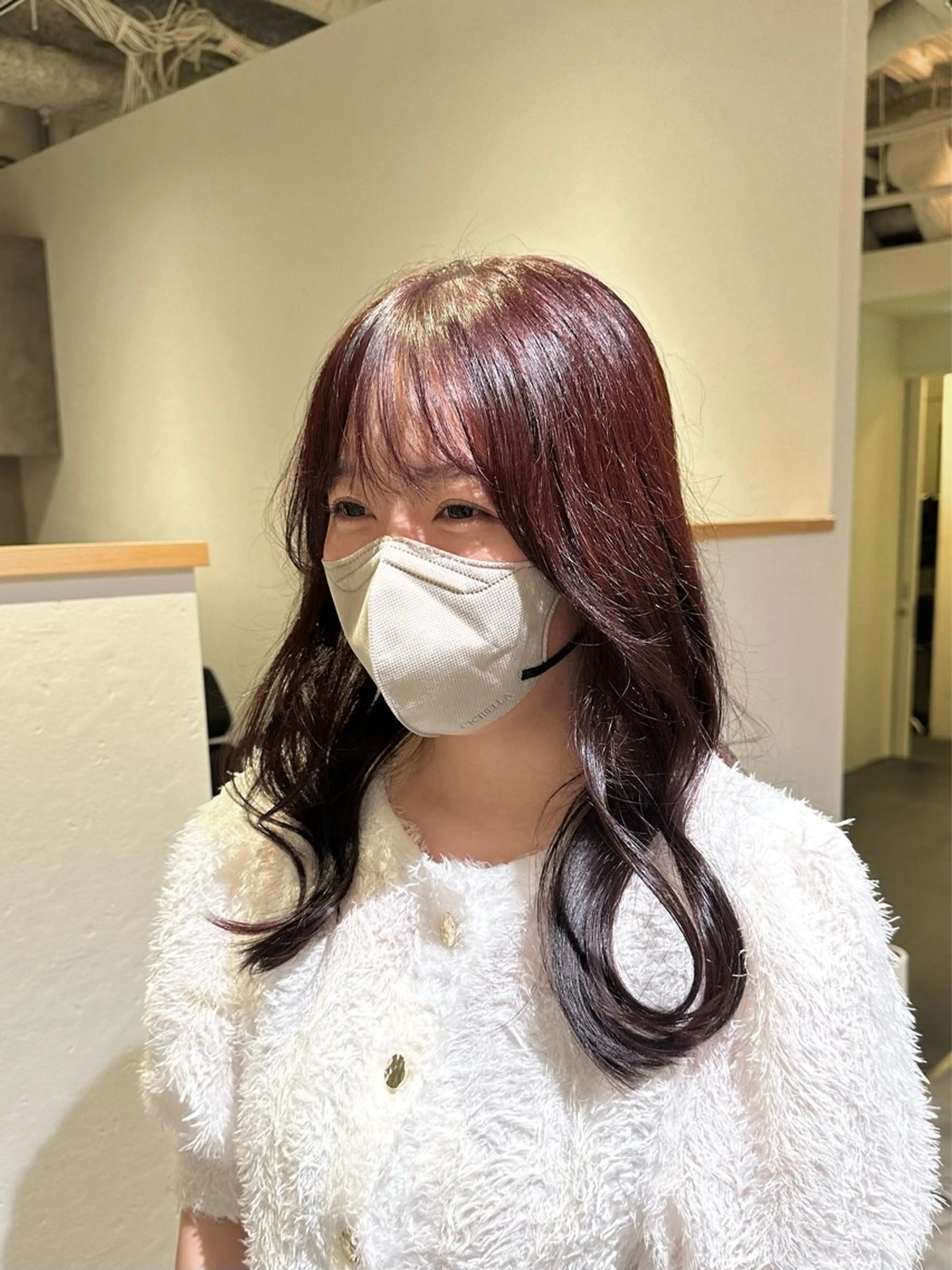 ロング カラー CAF所属・渚音 nanoのヘアスタイル