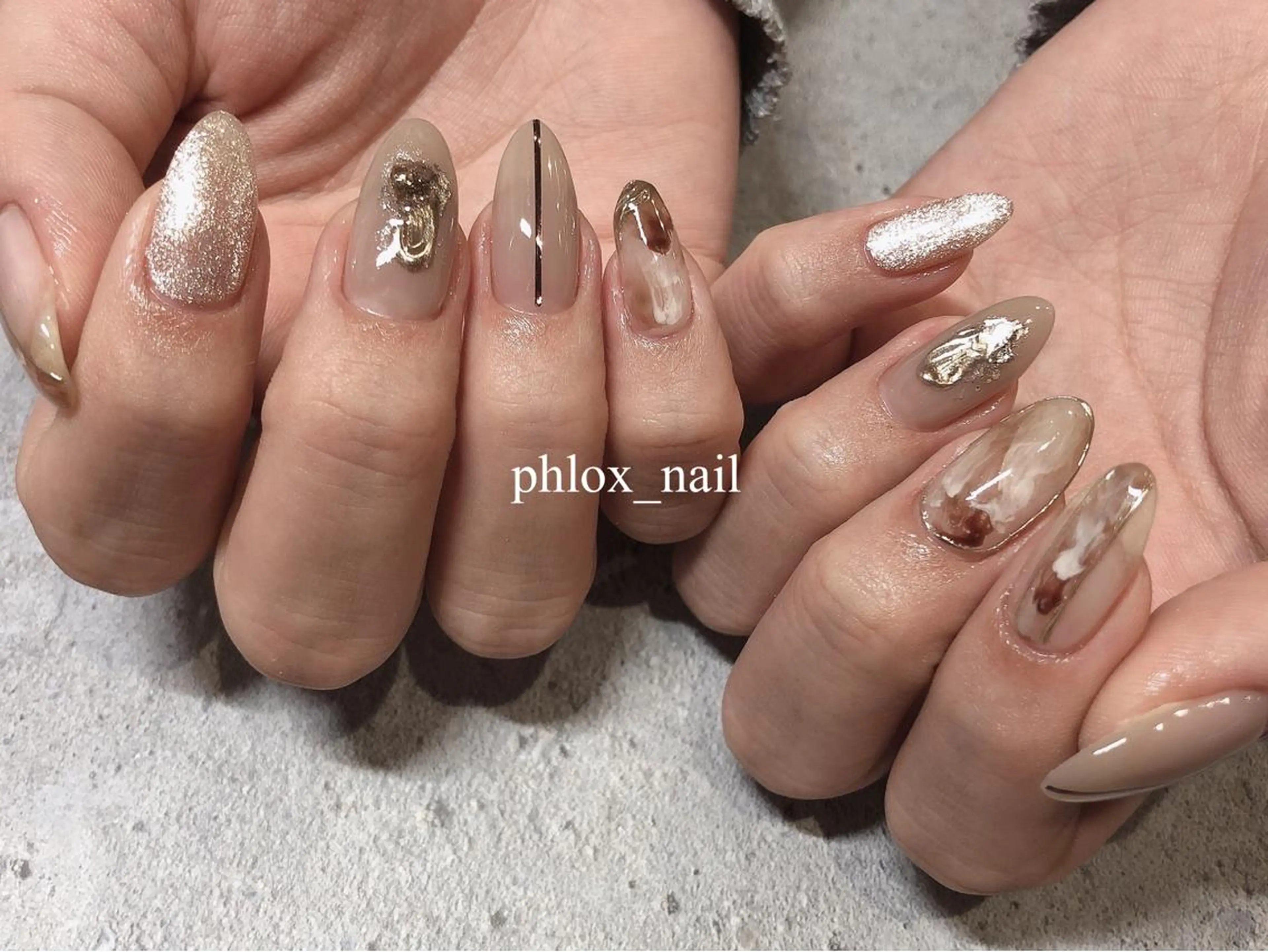 ネイル s/w _shokoのネイルデザイン