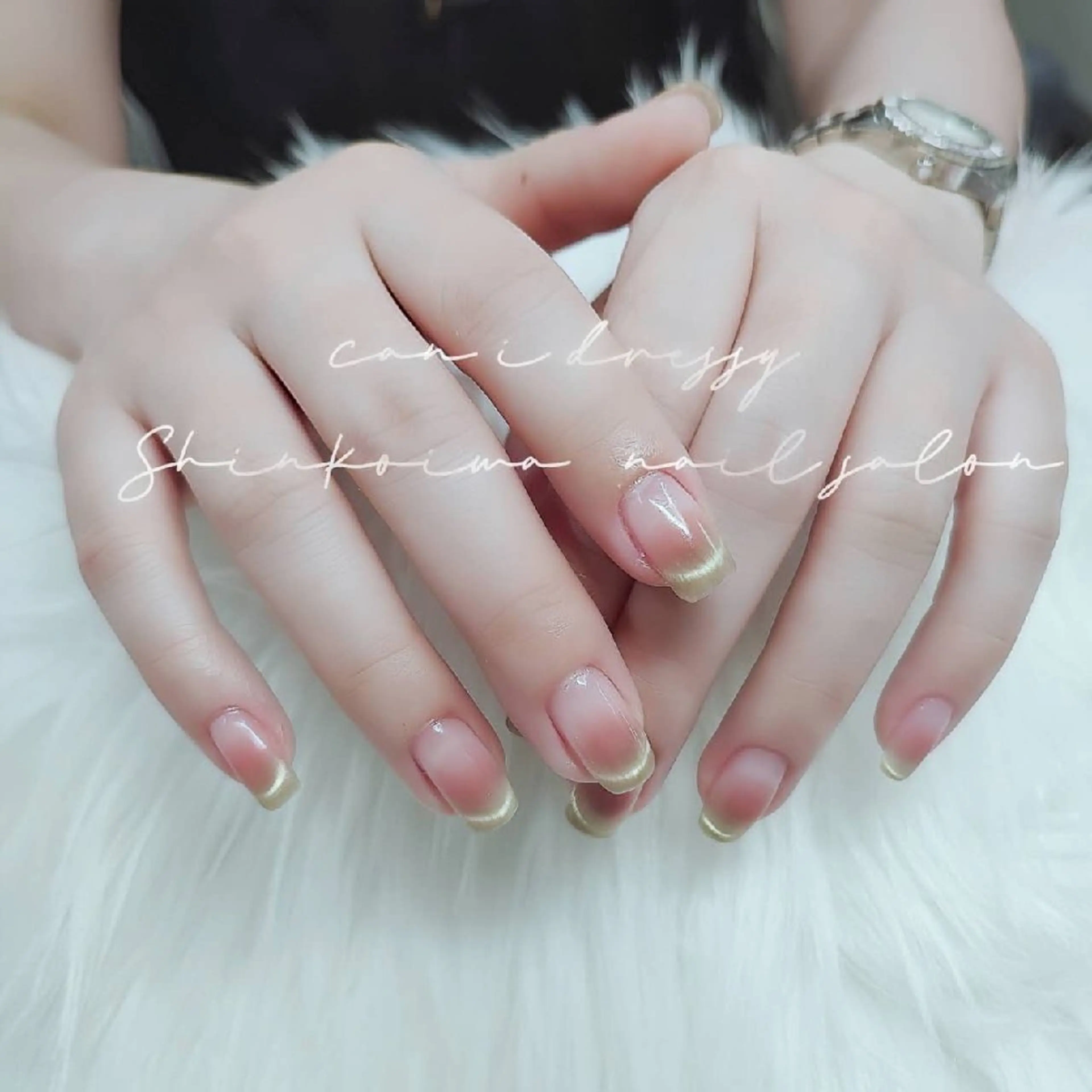 ネイル マグネットネイル キャンアイドレッシー新小岩所属・カン カンのネイルデザイン