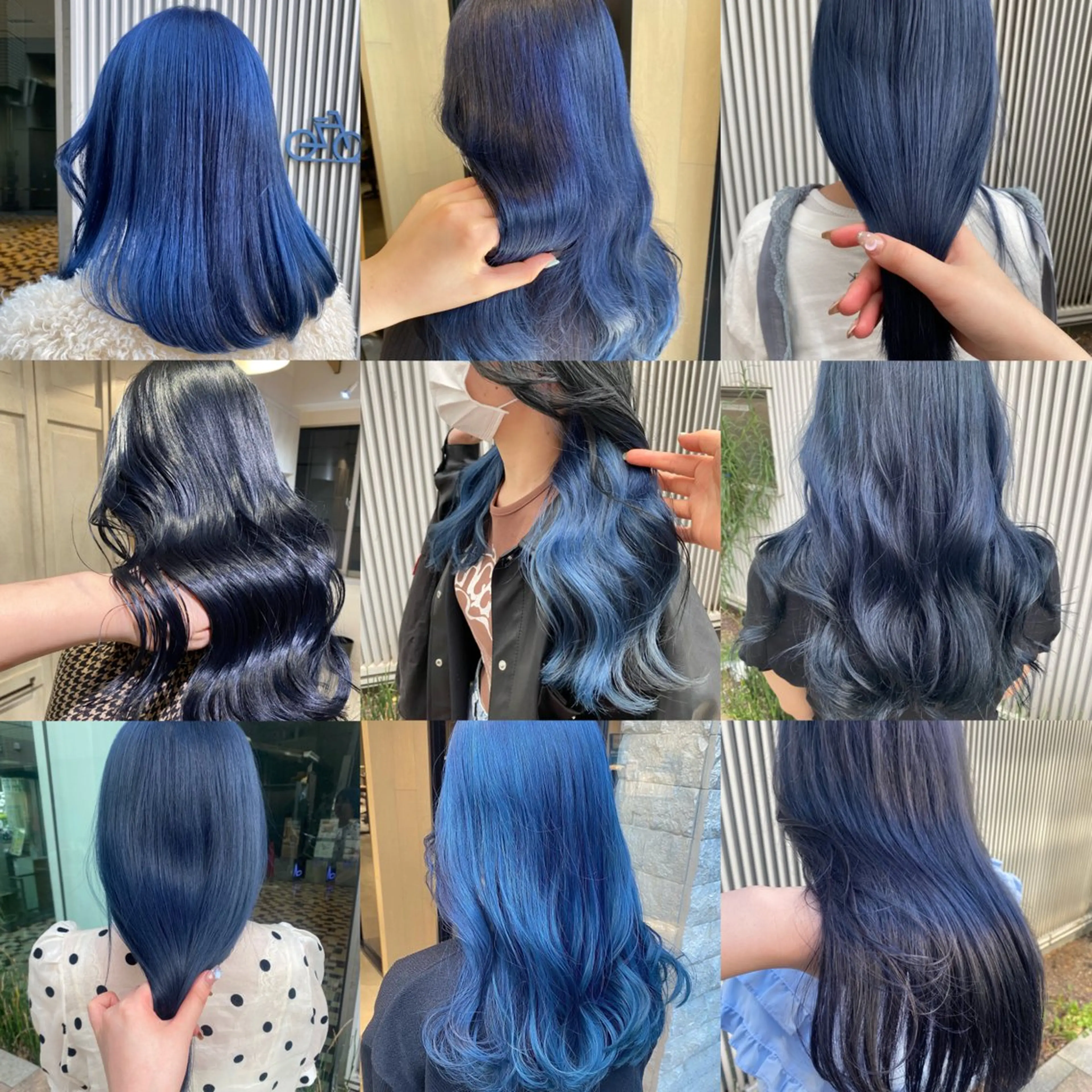 セミロング カラー ヘアアレンジ アンククロス渋谷【ANKH CROSS】所属・韓国ヘア┊︎レイヤー ┊︎haruka🌙のヘアスタイル