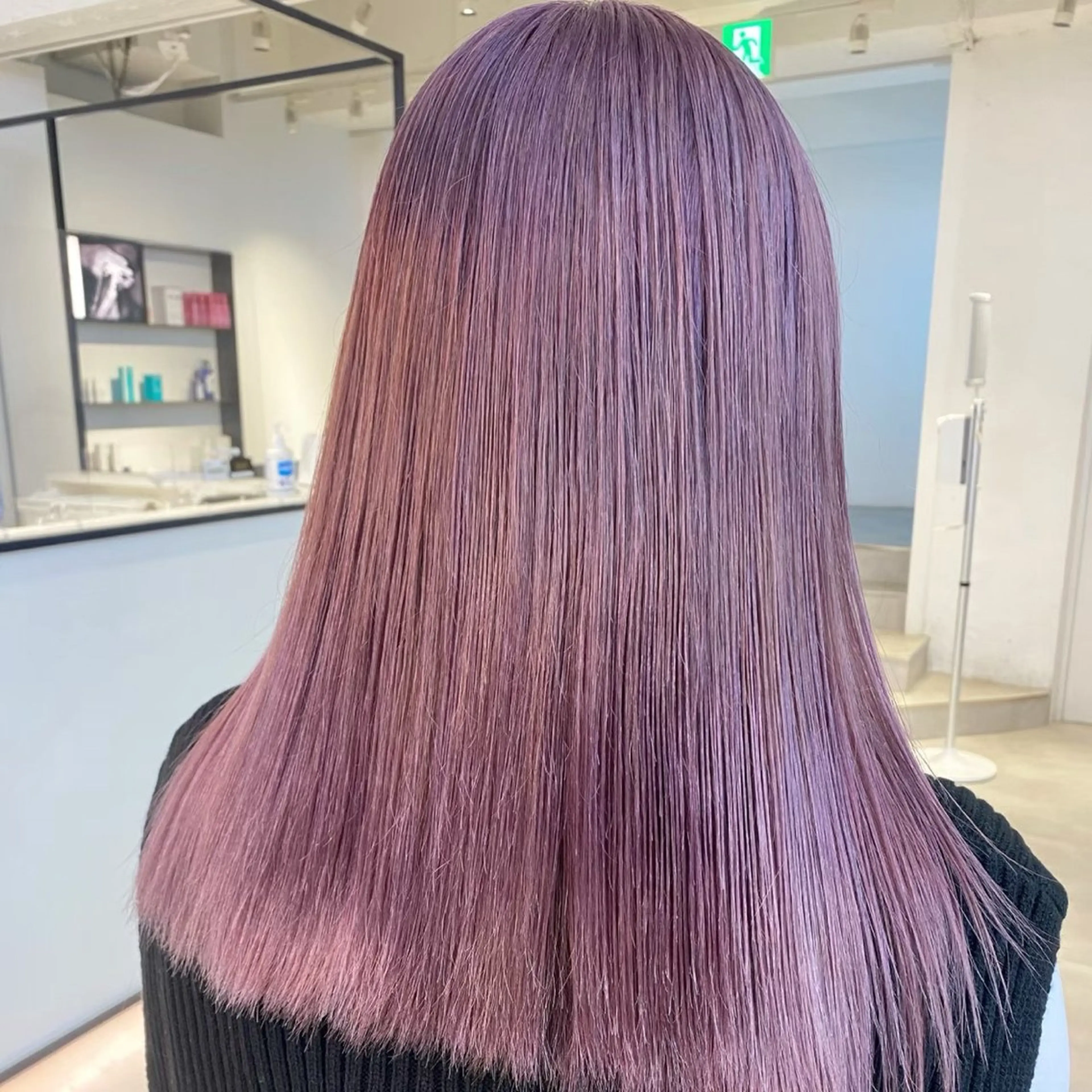 ミディアム ハイトーンカラー 🌙Mina🌙のヘアスタイル