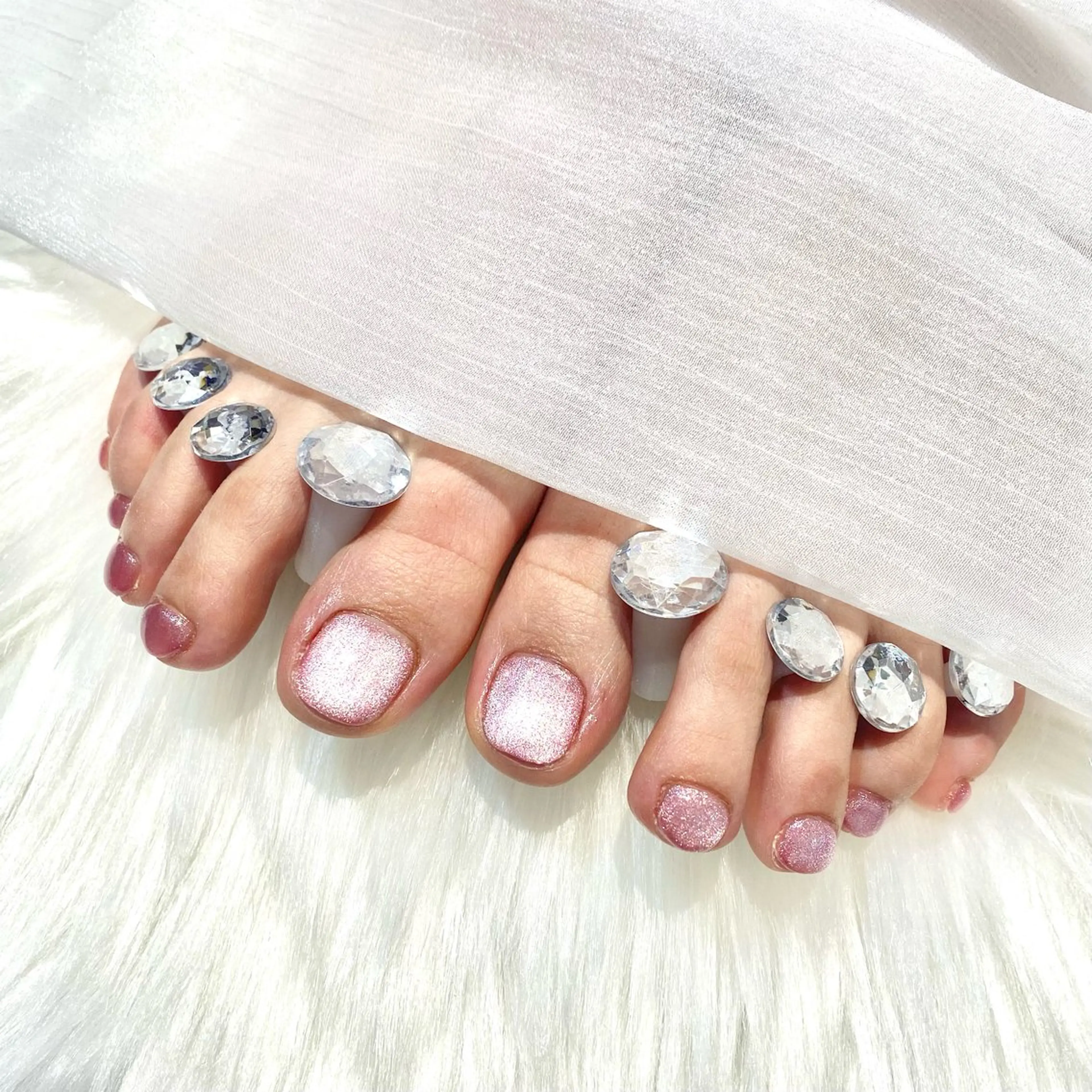 ネイル フットネイル WISTERIA rirunaのネイルデザイン