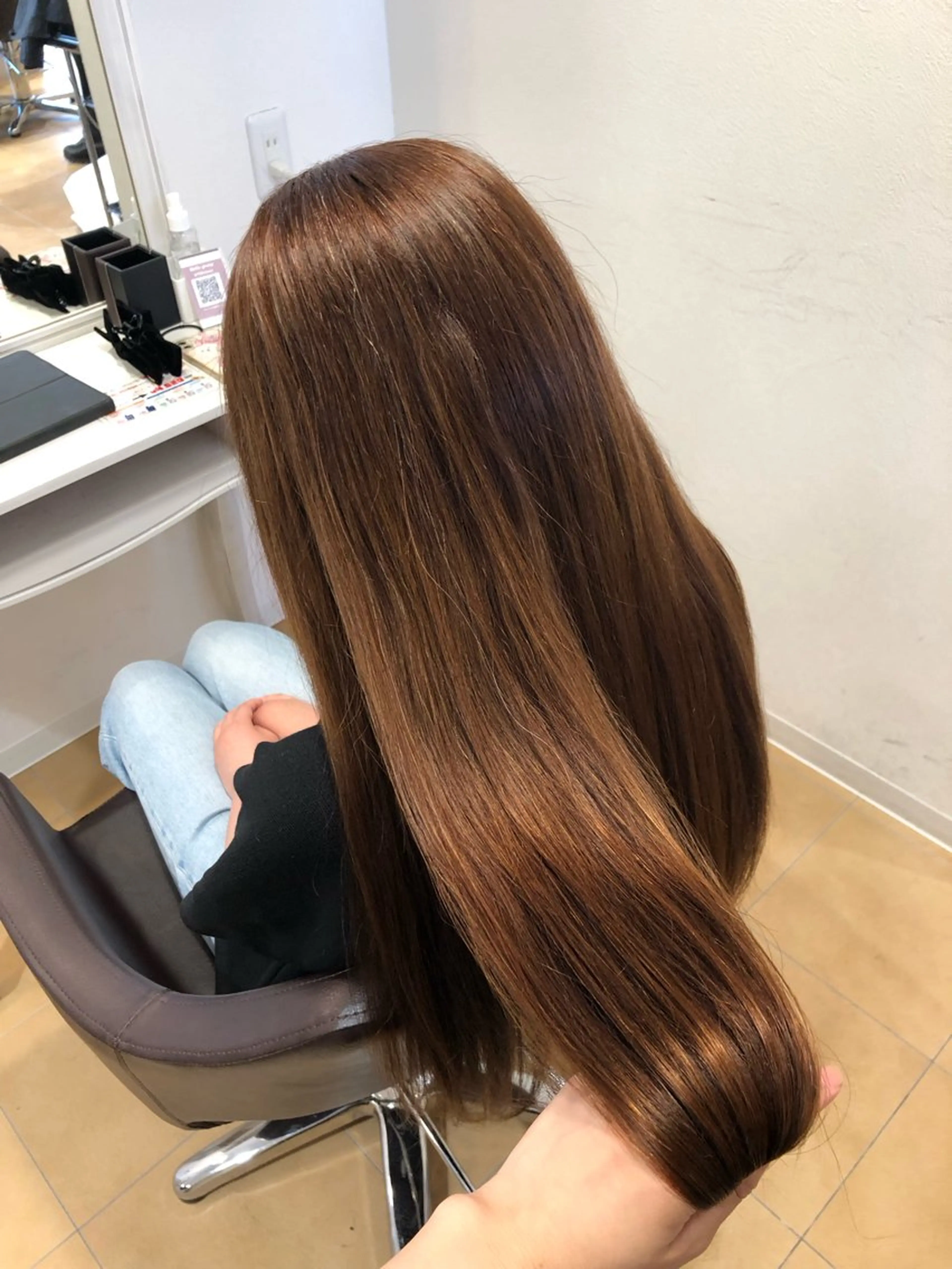 カラー カット ヘアカラー 今中 紗英のヘアスタイル