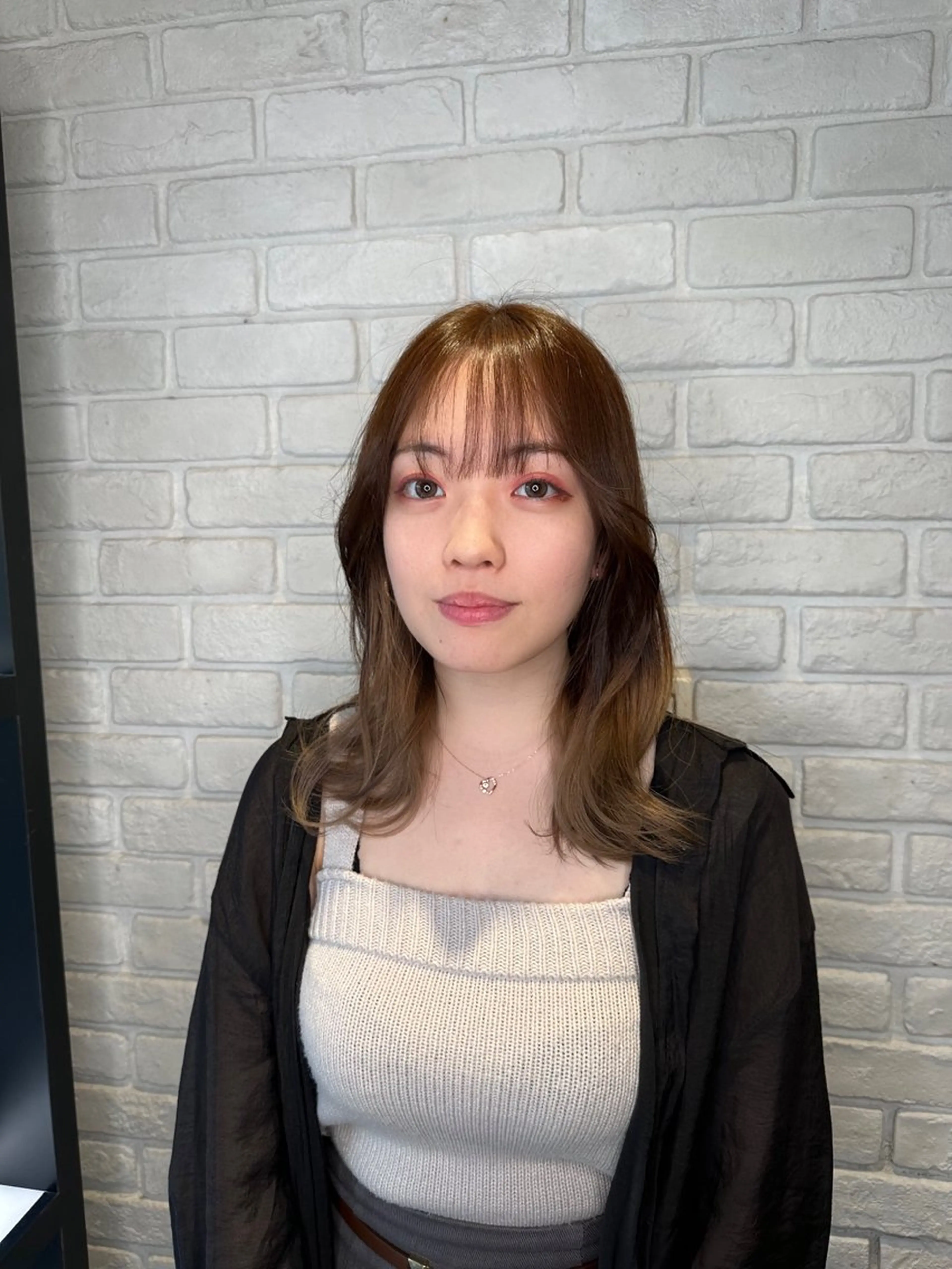 ロング カラー パーマ ヘアアレンジ メンズ キッズ メンズブリーチ メンズ韓国風 メンズウルフカット ベージュカラー 黒髪 🌈髪質改善TR 艶カラーユウダイ🌈のヘアスタイル