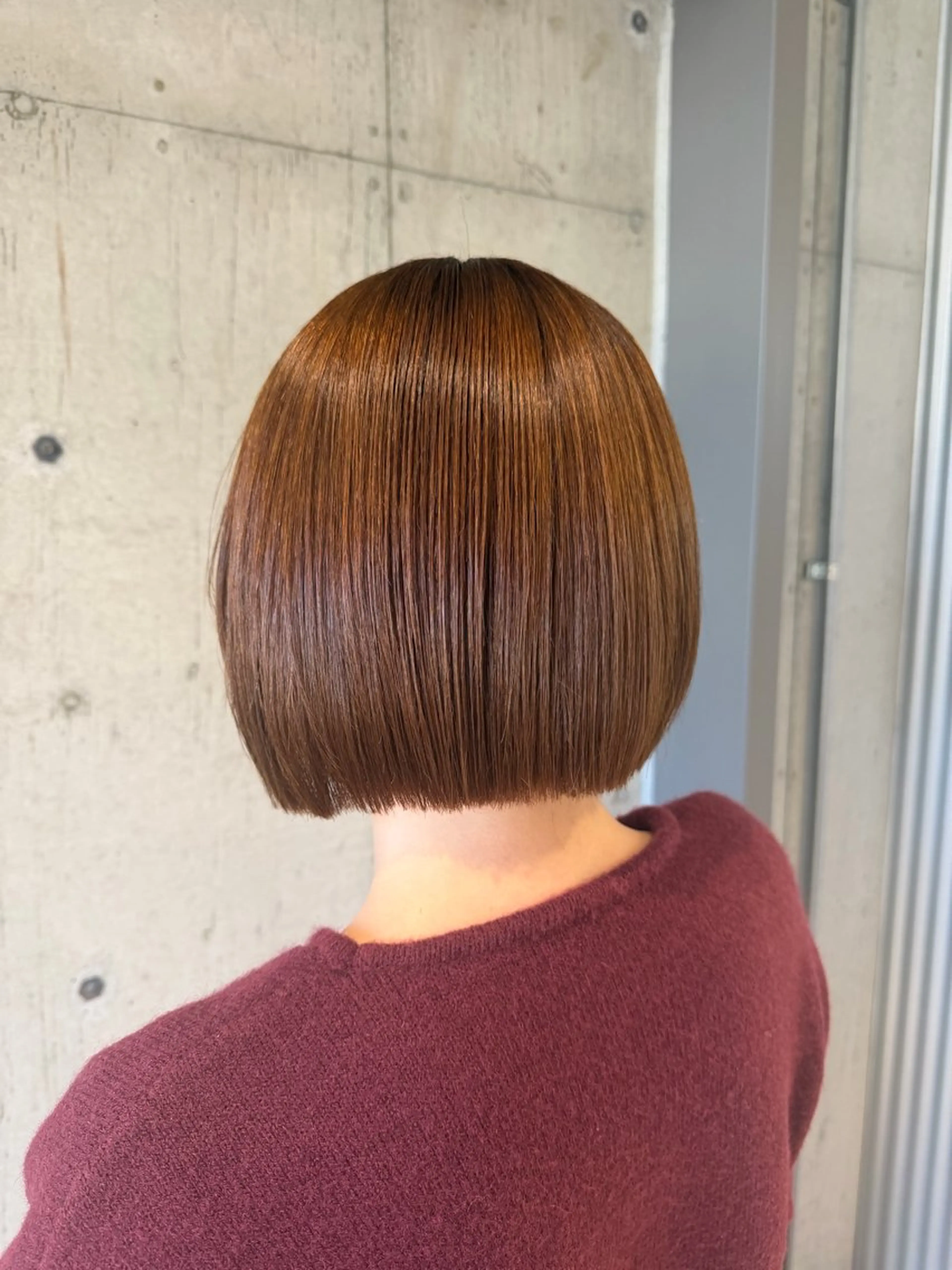 ミディアム パーマ ヘアアレンジ 縮毛矯正 トリートメント 美髪・艶カラー・ ボブ・リクト💥のヘアスタイル