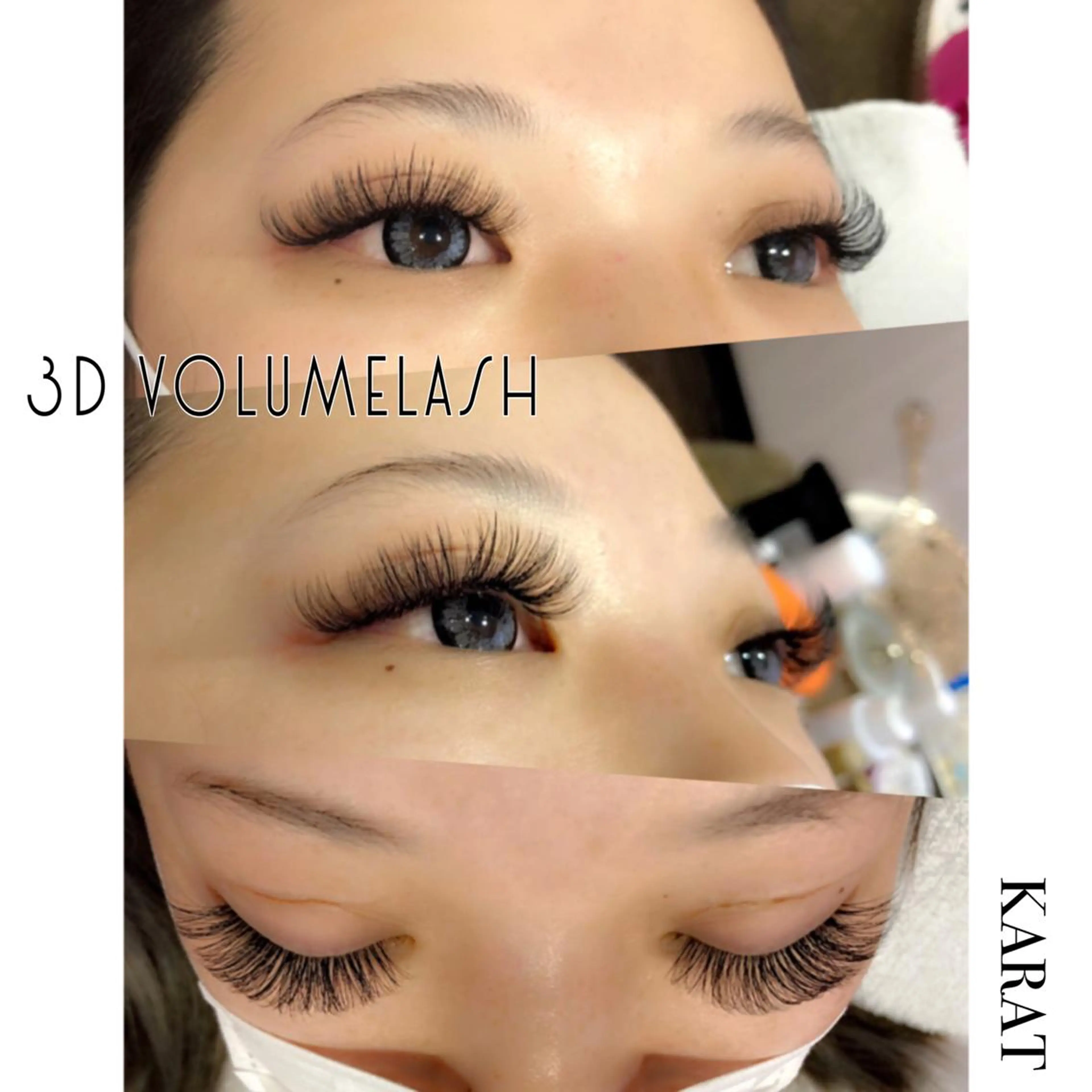 マツエク・マツパ Dカール マツエク ★ KAEDE ★のマツエク・マツパデザイン