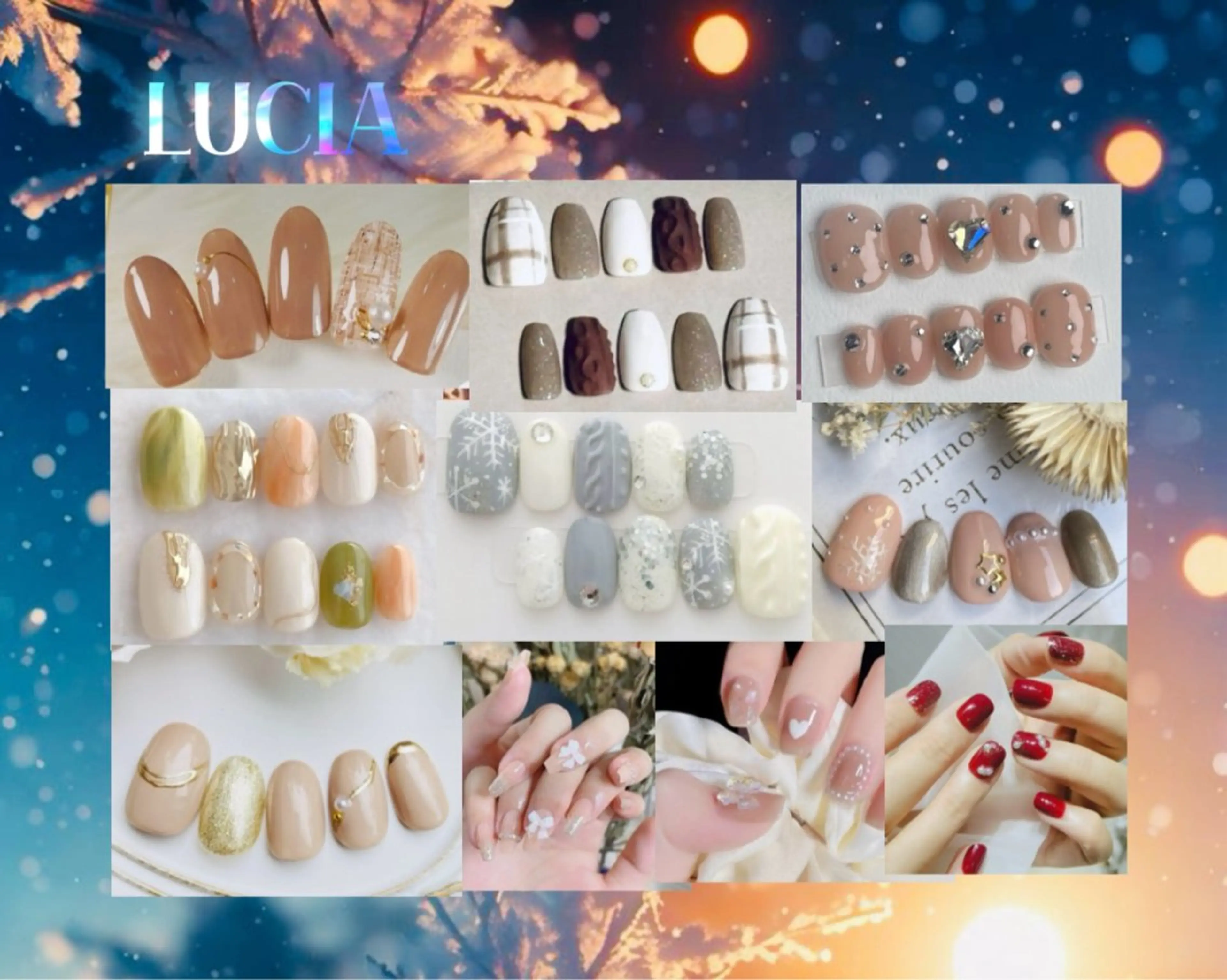 ネイル アートネイル 成人式 ジェルネイル パラジェル シンプルネイル LUCIA(ルシア）所属・LUCIA 南柏ネイルサロンのネイルデザイン