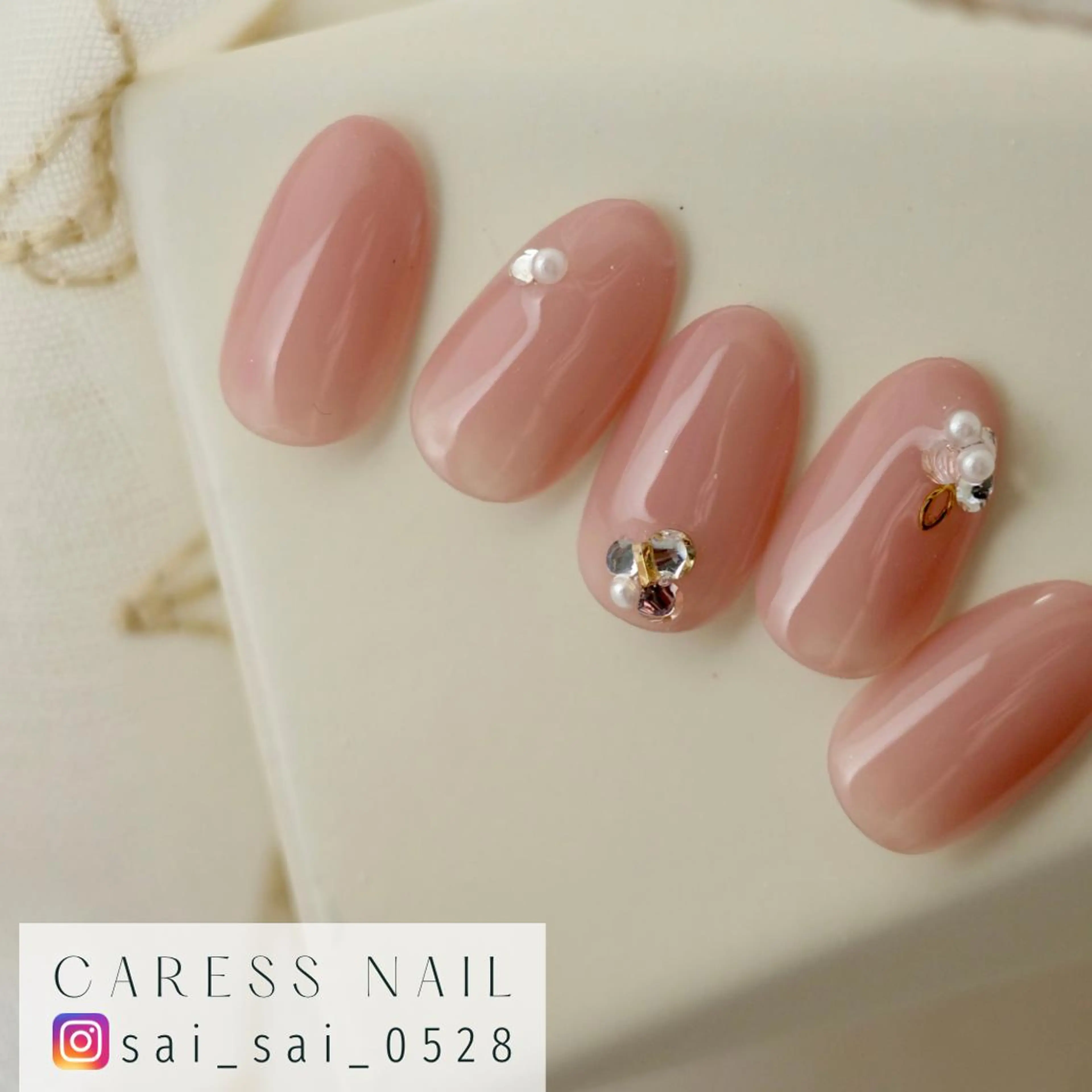 ネイル caress  nail カレスネイル　代々木上原所属・カレスネイル さいのネイルデザイン