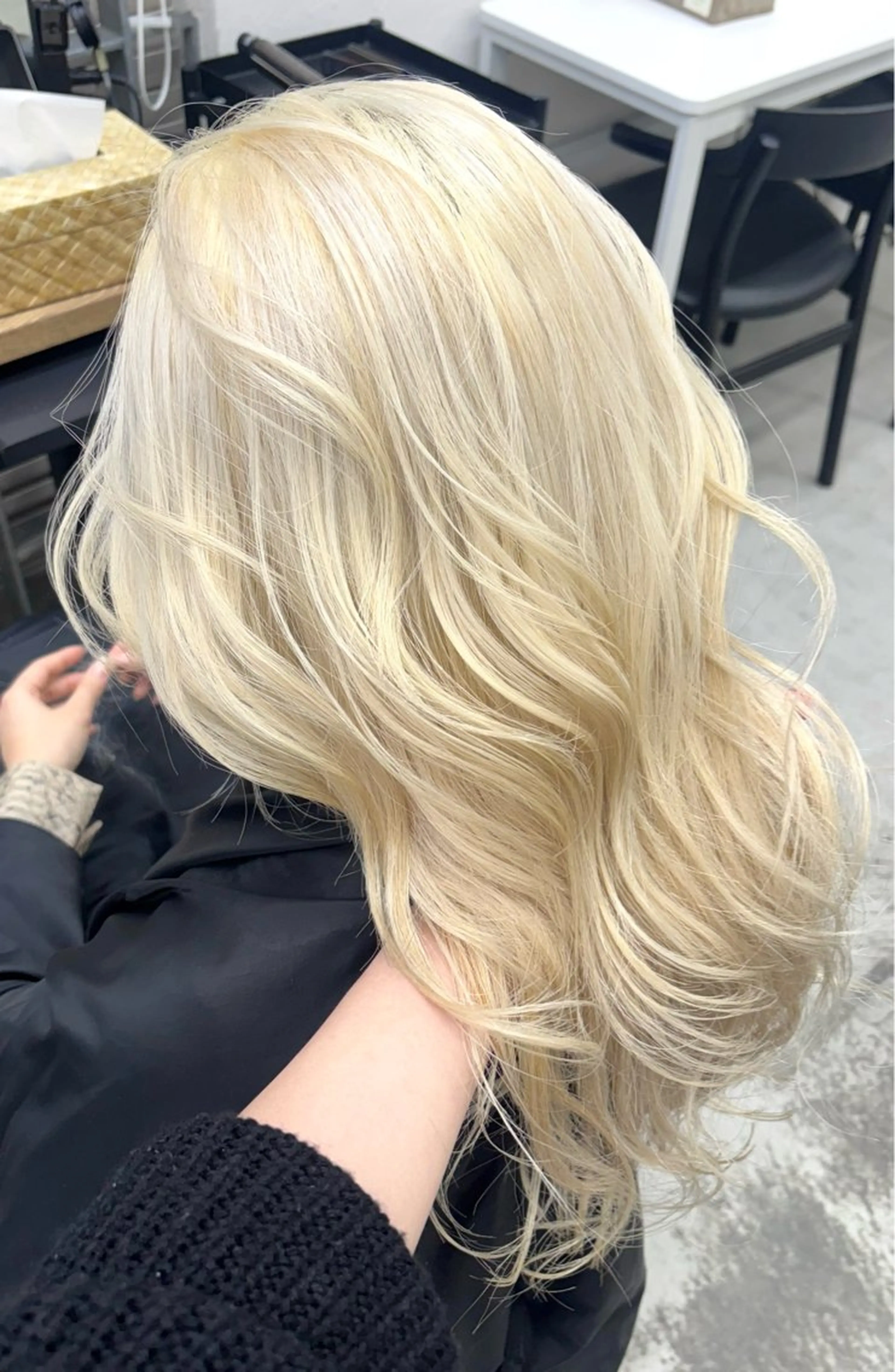 カラー ヘアカラー hinata/ ハイトーンカラー🪽のヘアスタイル