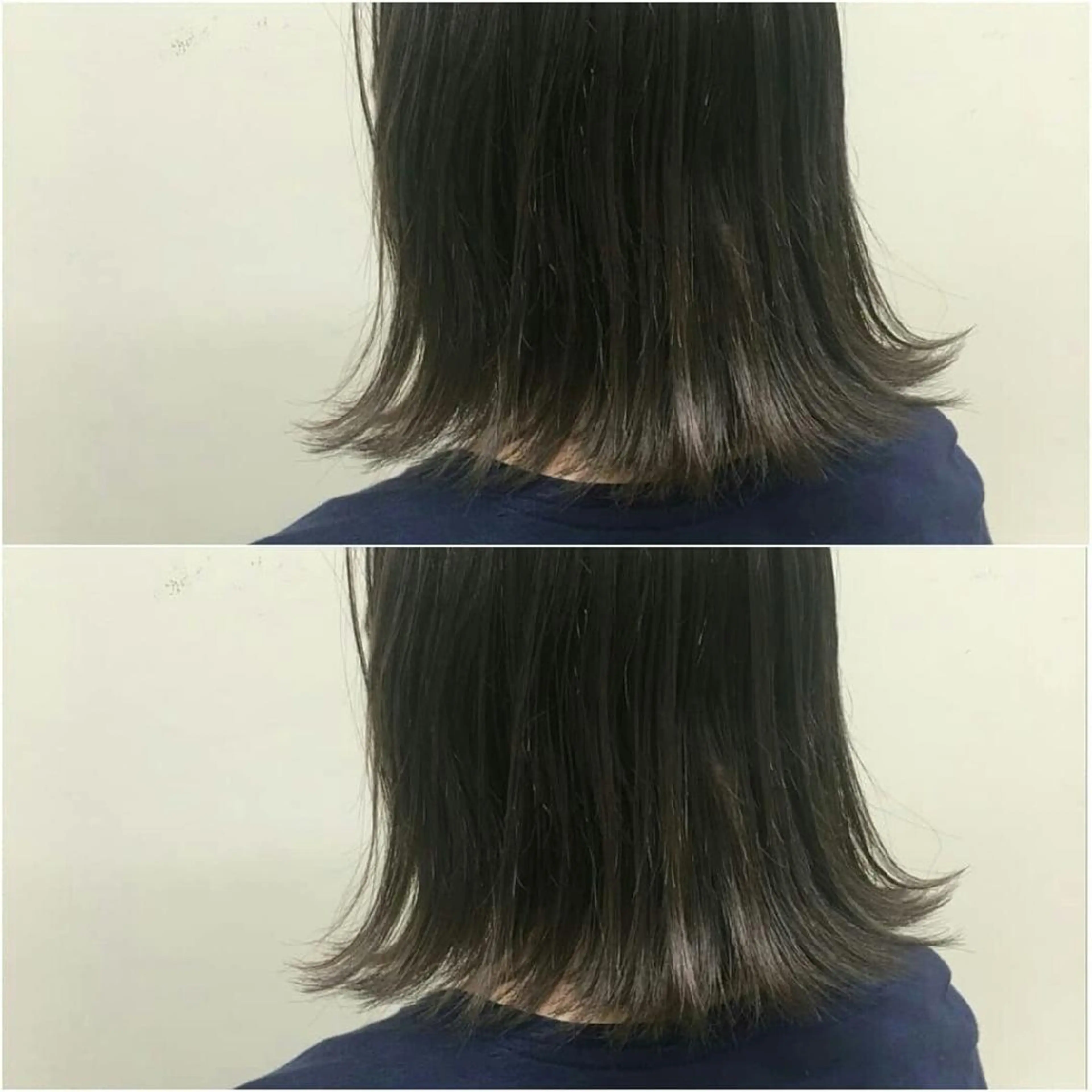 ミディアム カラー 切りっぱなしボブ ボブ カット BARBER MARUYAMA所属・丸山 唯奈のヘアスタイル