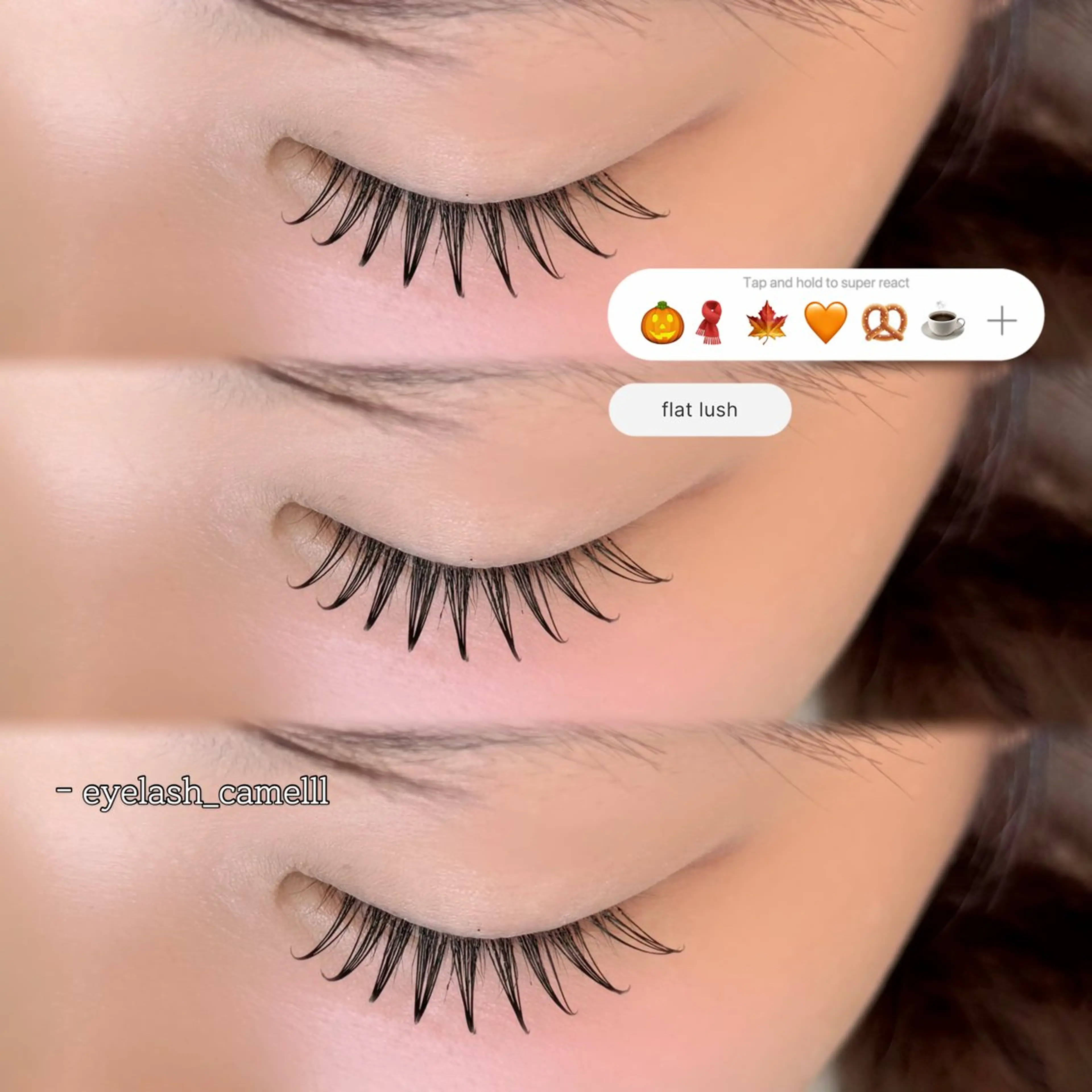 マツエク・マツパ マツエク 【那覇/束感まつ毛】 ｷｬﾒﾙのマツエク・マツパデザイン