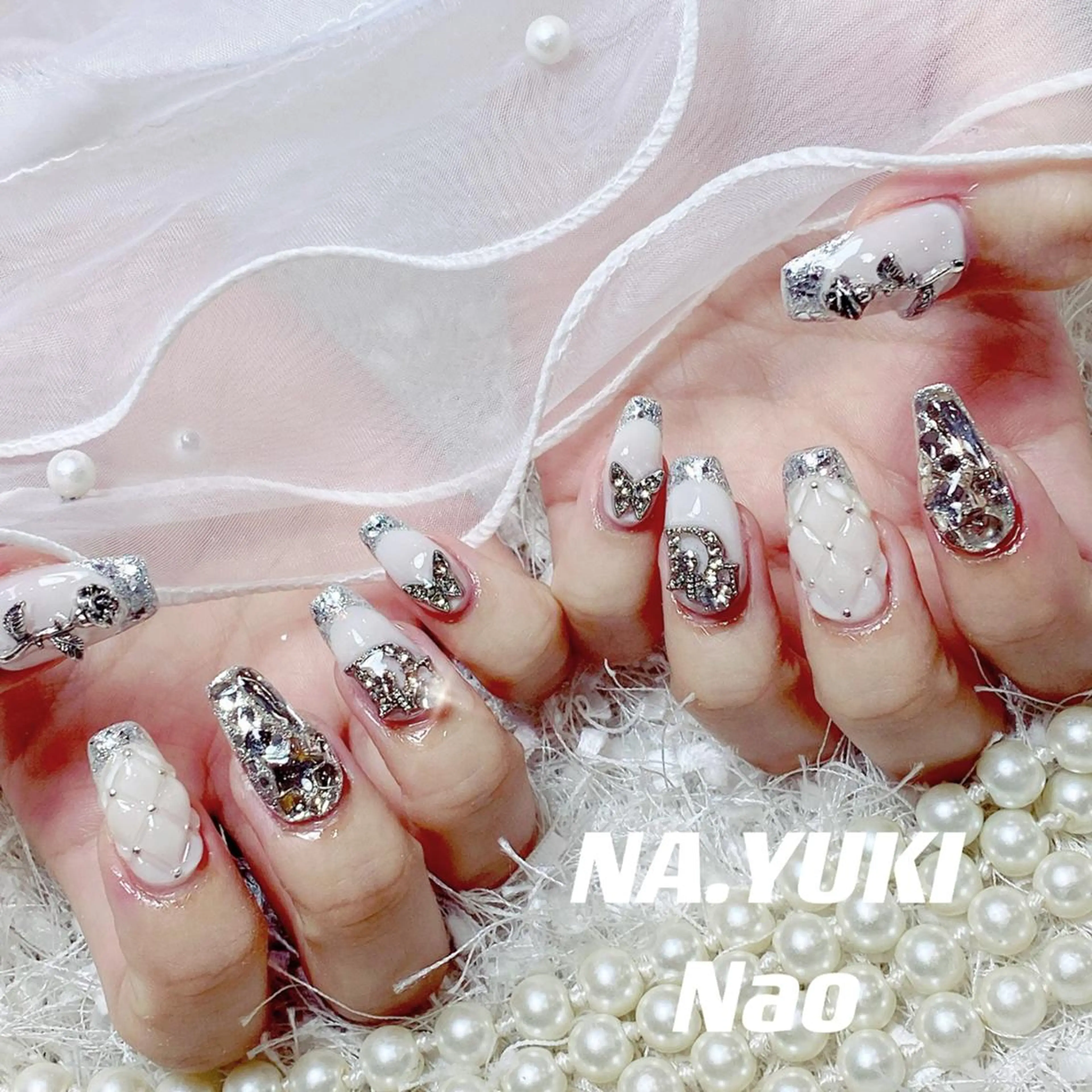 ネイル アートネイル ハンドネイル ハンドケア 🦋 Queenieのネイルデザイン