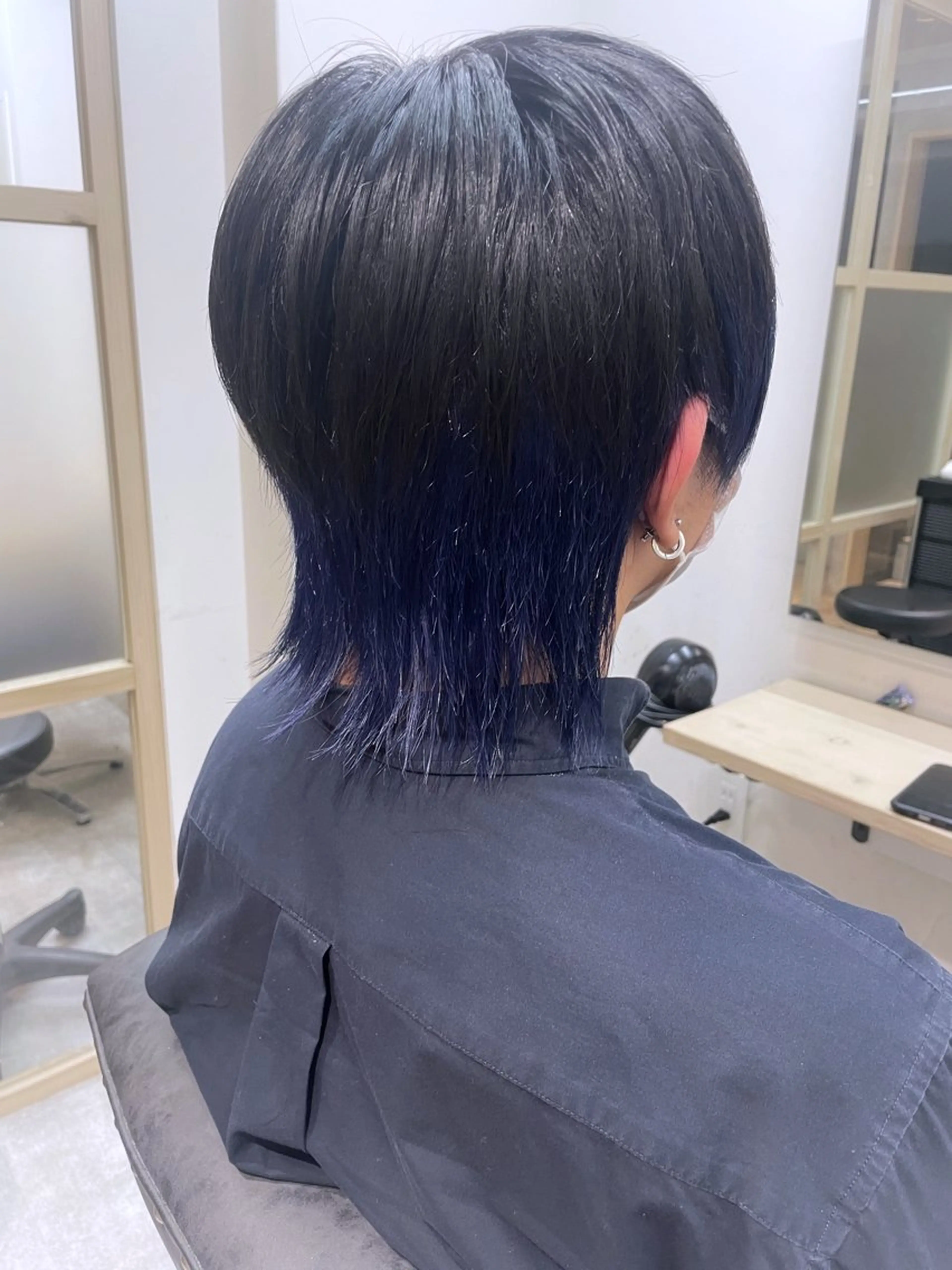 ミディアム カラー メンズ EMANON新宿南口所属・ケアブリーチ×艶カラ ー️🫧Shioriのヘアスタイル