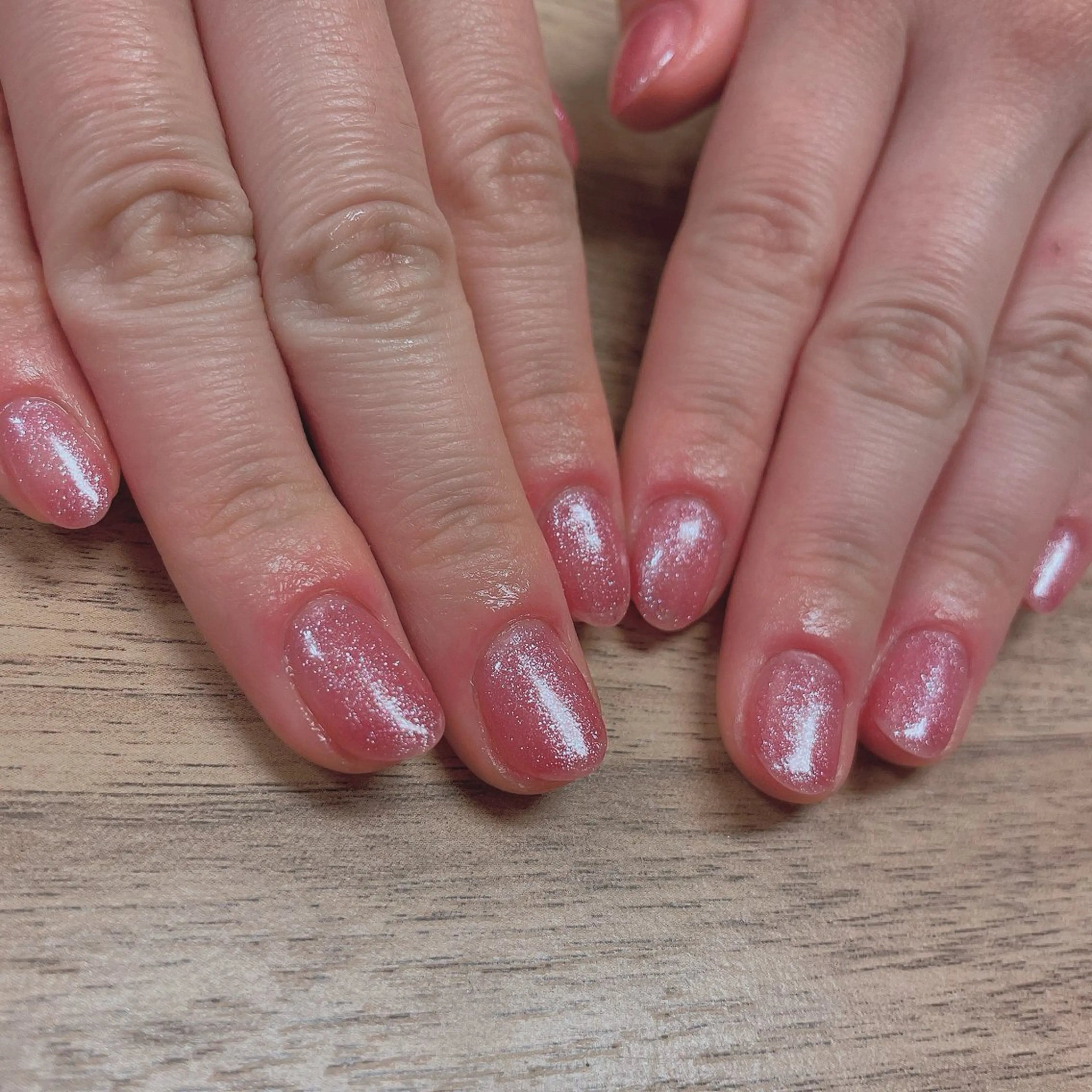 ネイル ラメ(グリッター) 導一Ⅲ(ミチイスリー)所属・ニュアンス得意／モデ ル募集／サオリ🍍のネイルデザイン