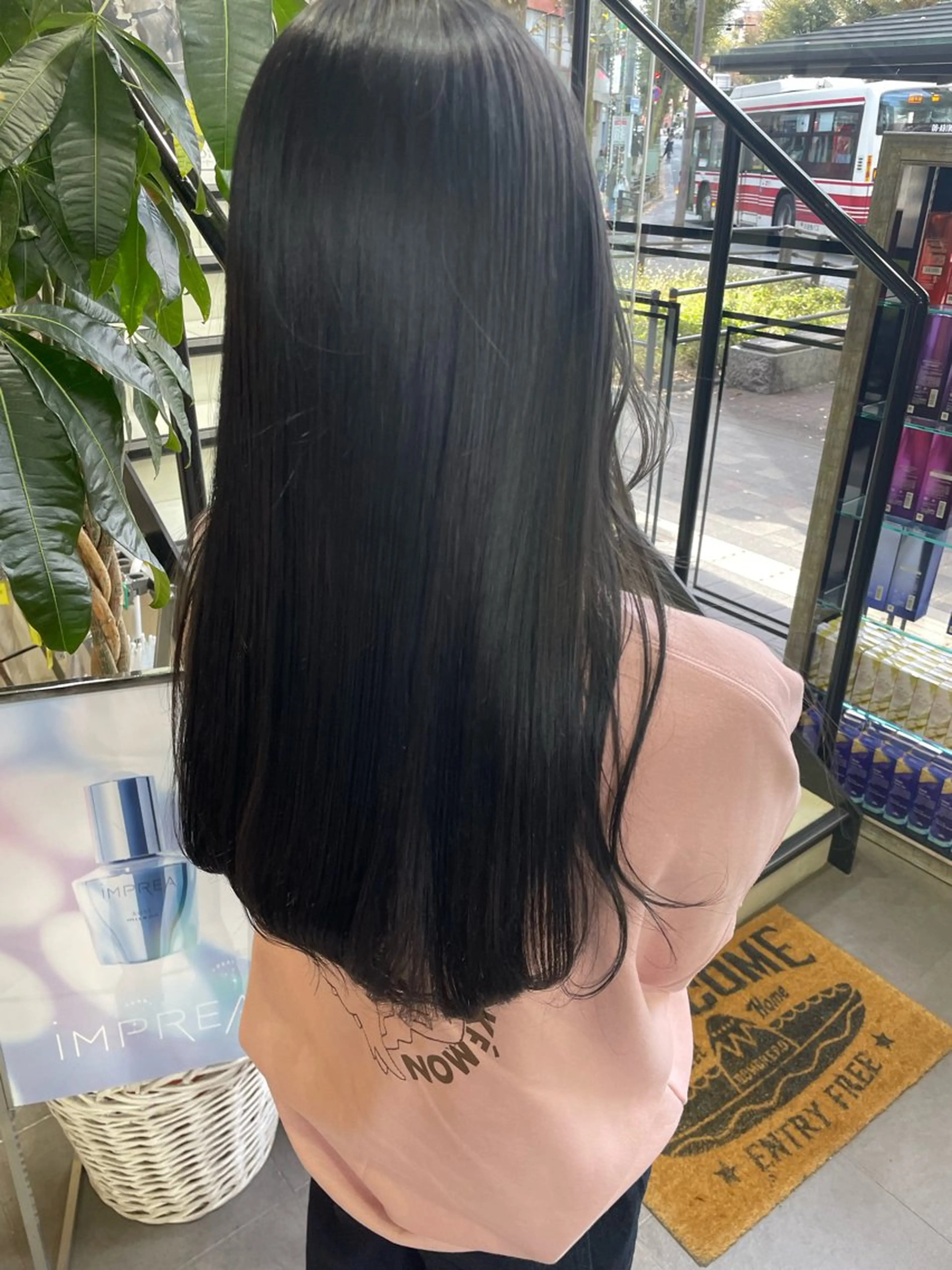 セミロング カット ヘアカラー トリートメント 艶カラー/eye 🫧ྀི/栞のヘアスタイル