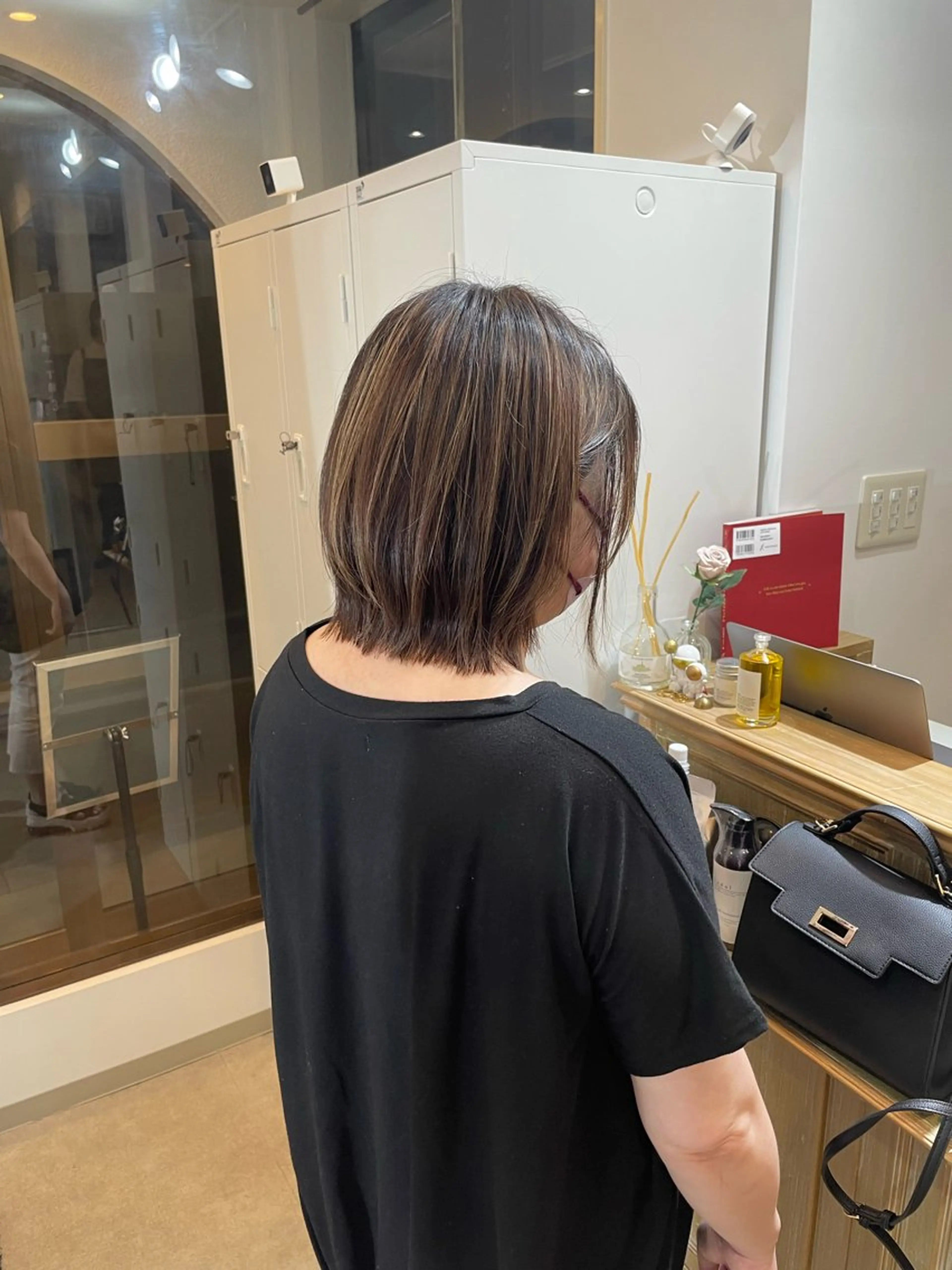 ミディアム くびれヘア カット radol所属・やまもと けんたのヘアスタイル