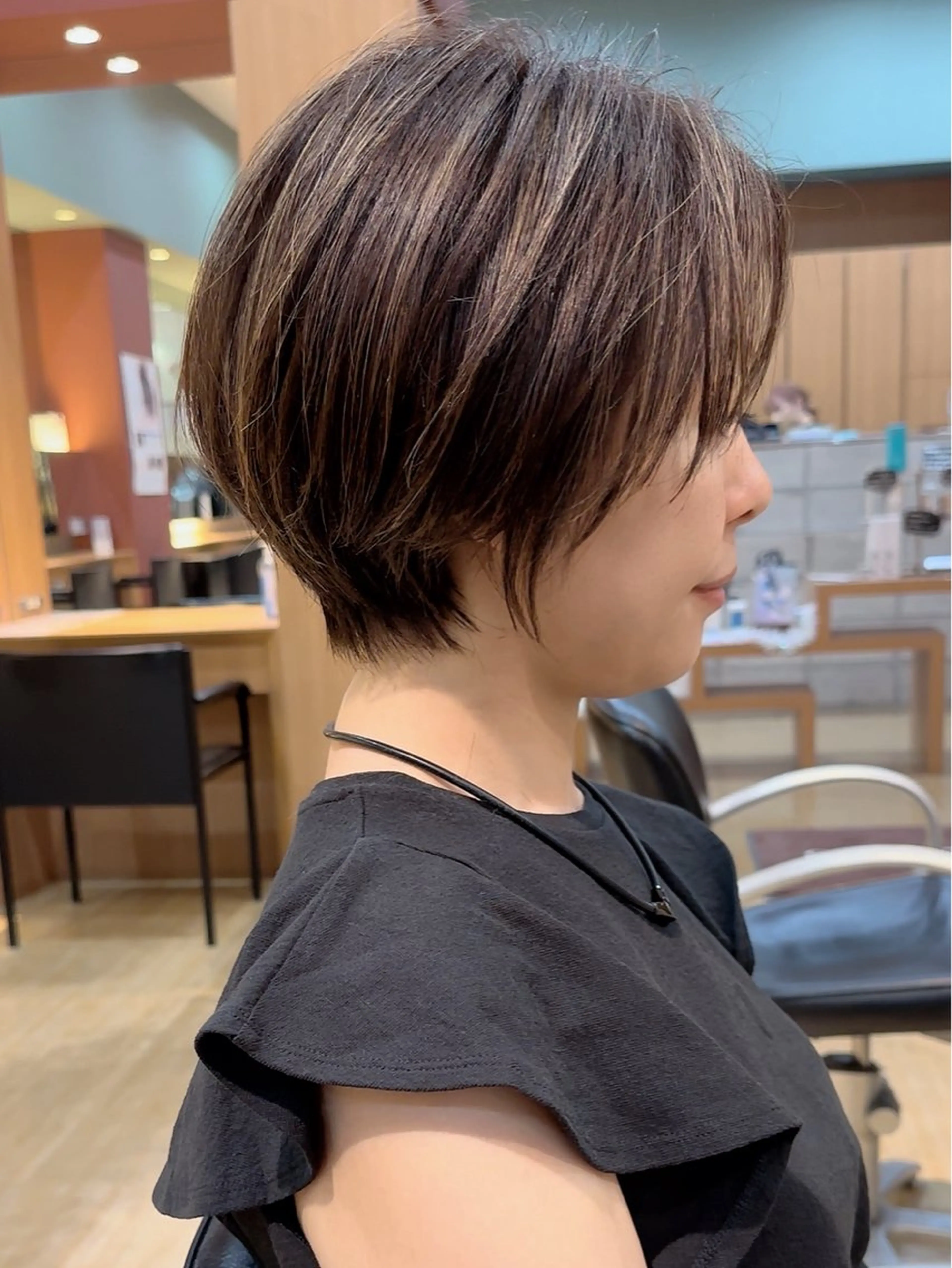 ショート ショート/レイヤー /札幌/小山内のヘアスタイル