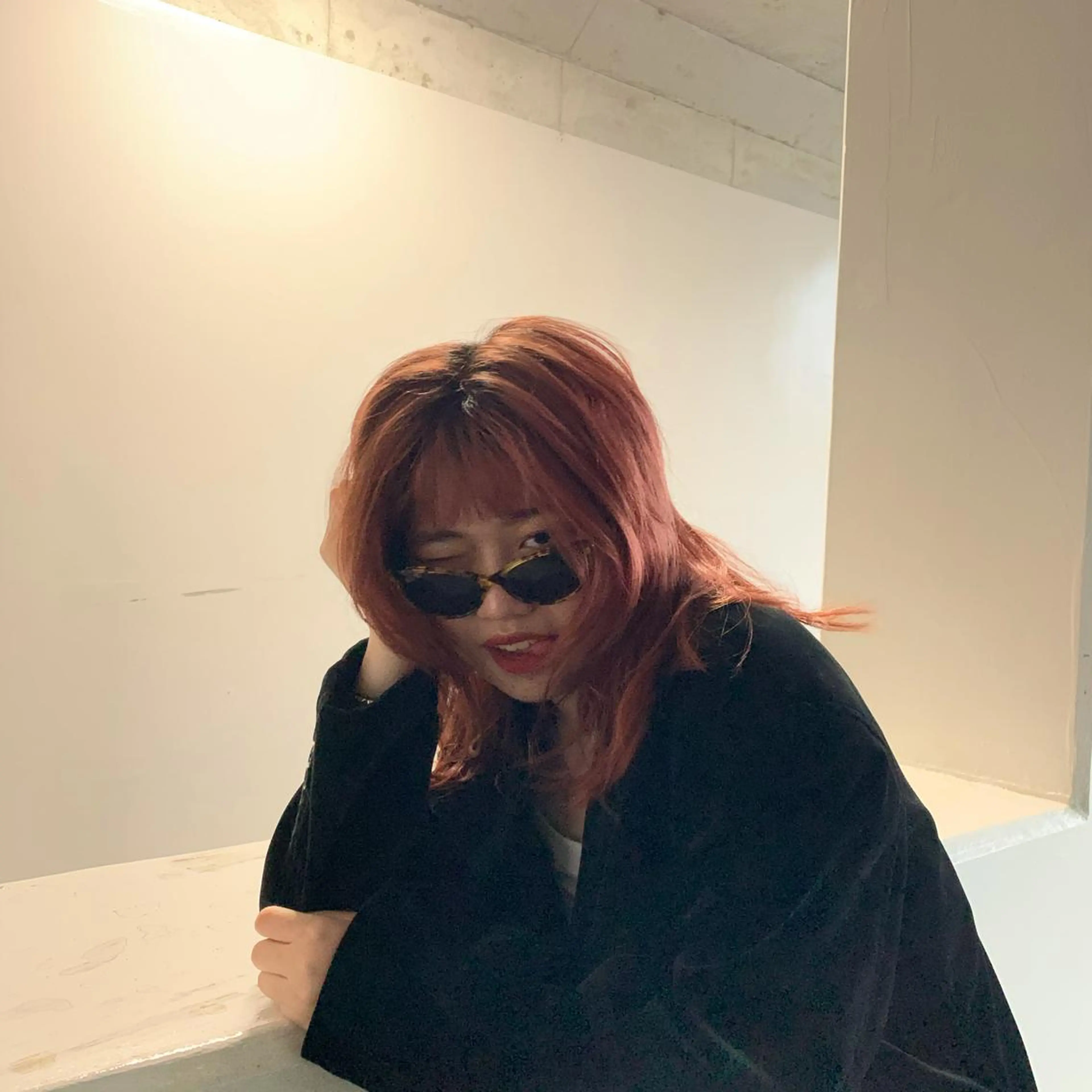 セミロング カラー ヘアアレンジ 🌿美髪縮毛矯正 のプロ安川🌿のヘアスタイル