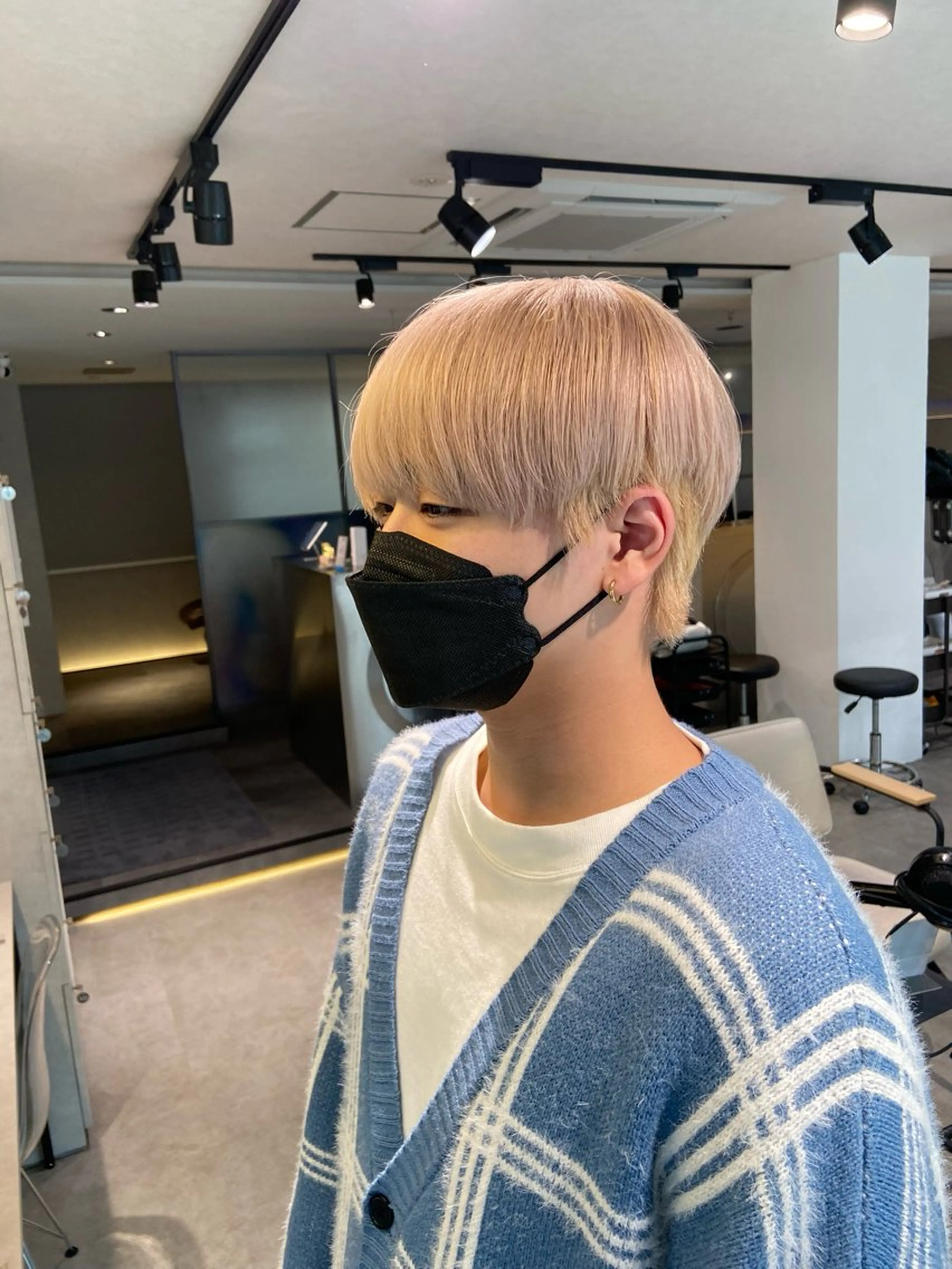 ショート Qin所属・メンズアメカジ、 グランジKazukiのヘアスタイル