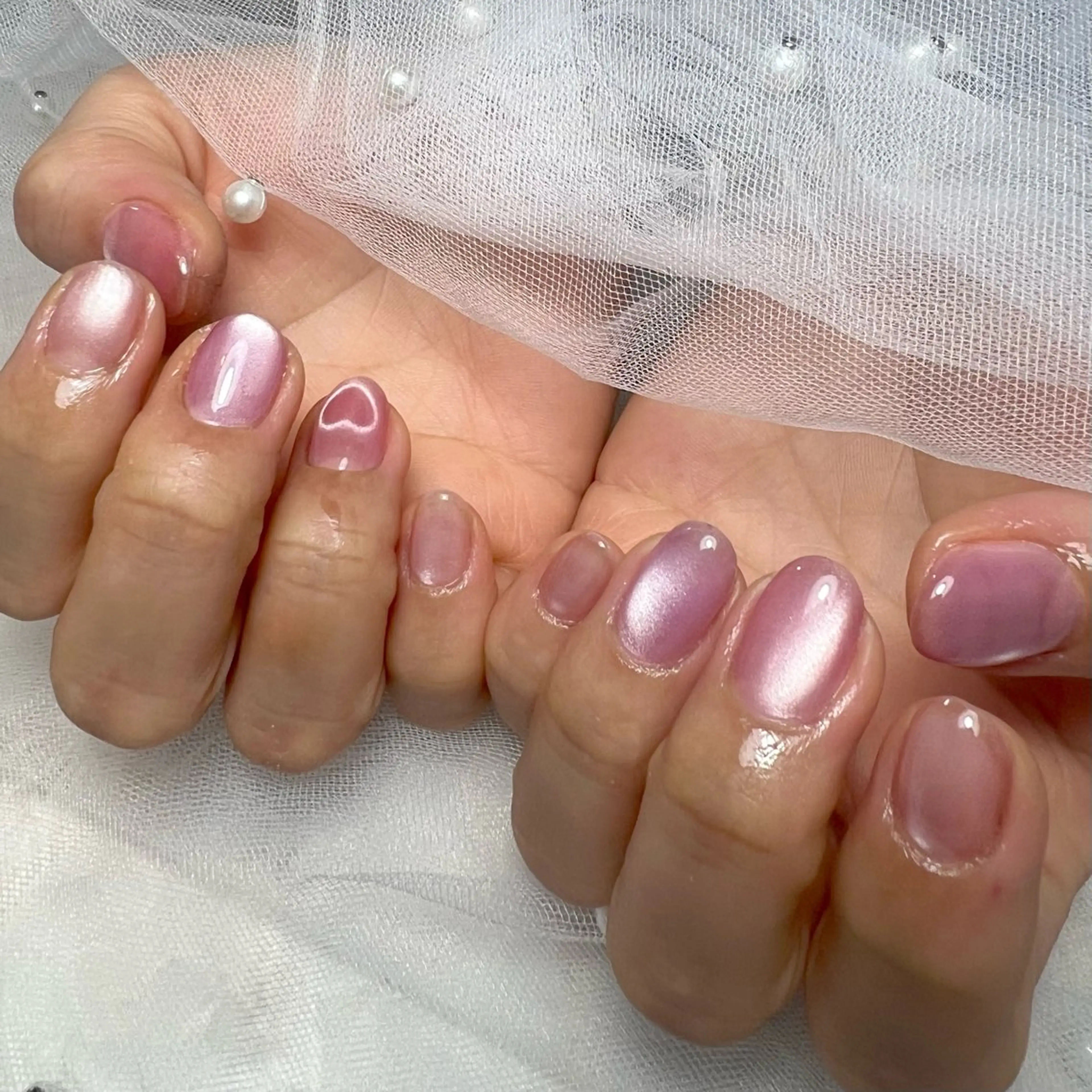 ネイル ハート ハンドネイル 港区ネイル🌼*･ Shainon池田のネイルデザイン