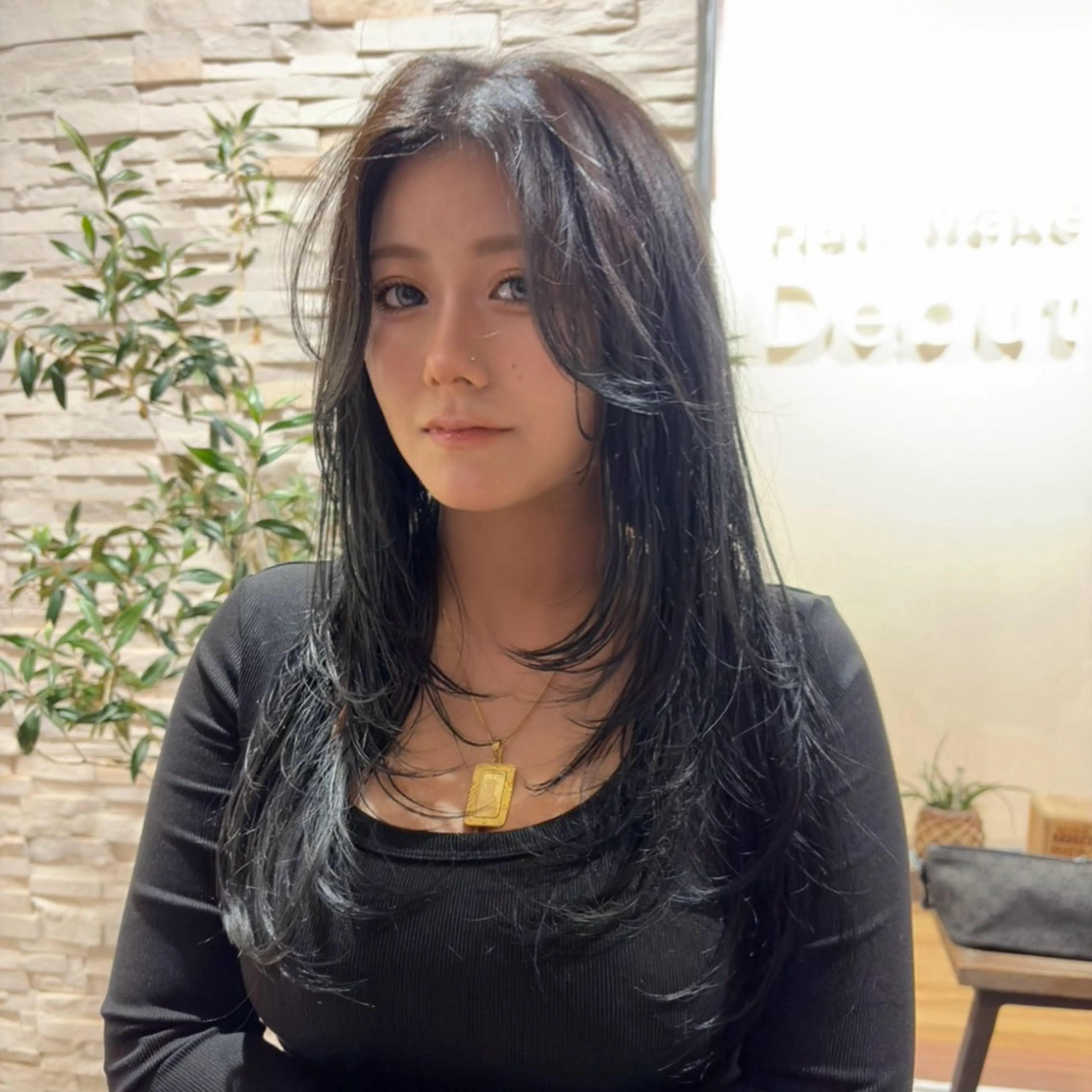 ロング 草野 聖のヘアスタイル