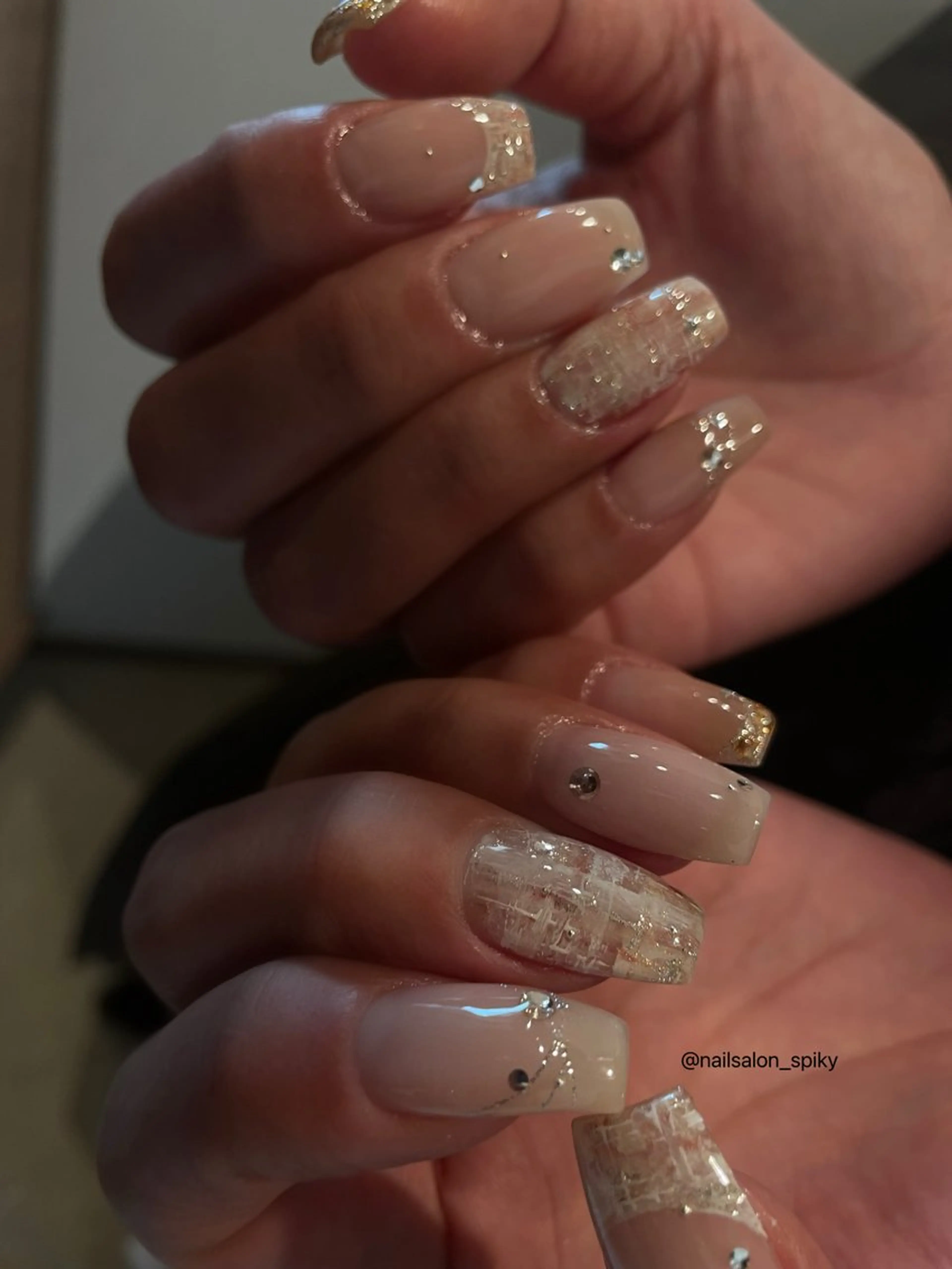 ネイル Spiky とうげ ふうかのネイルデザイン