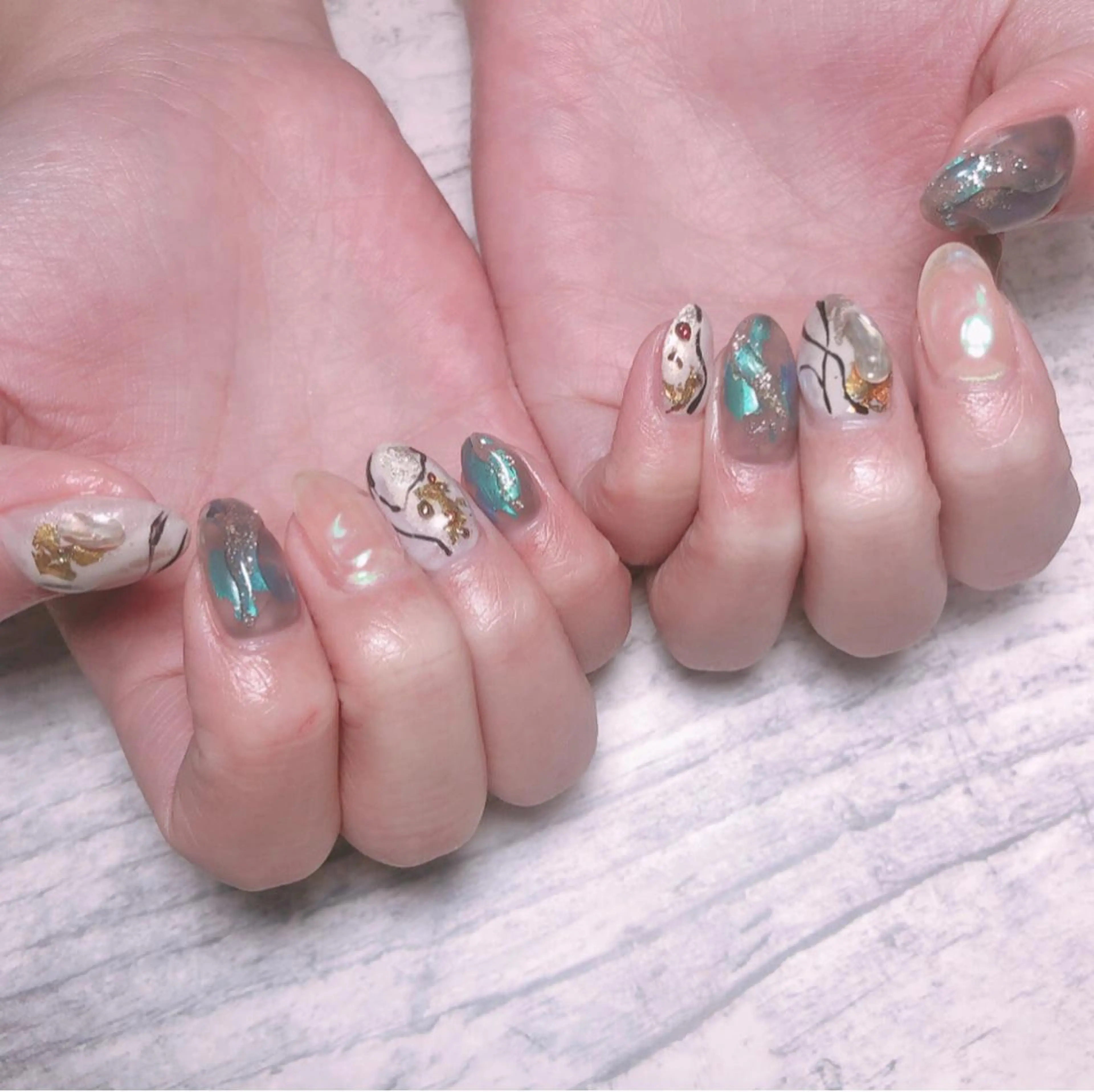 ネイル 個室ネイルサロンDolly  Girl〜ドーリーガール〜所属・DollyGirl KYOKOのネイルデザイン