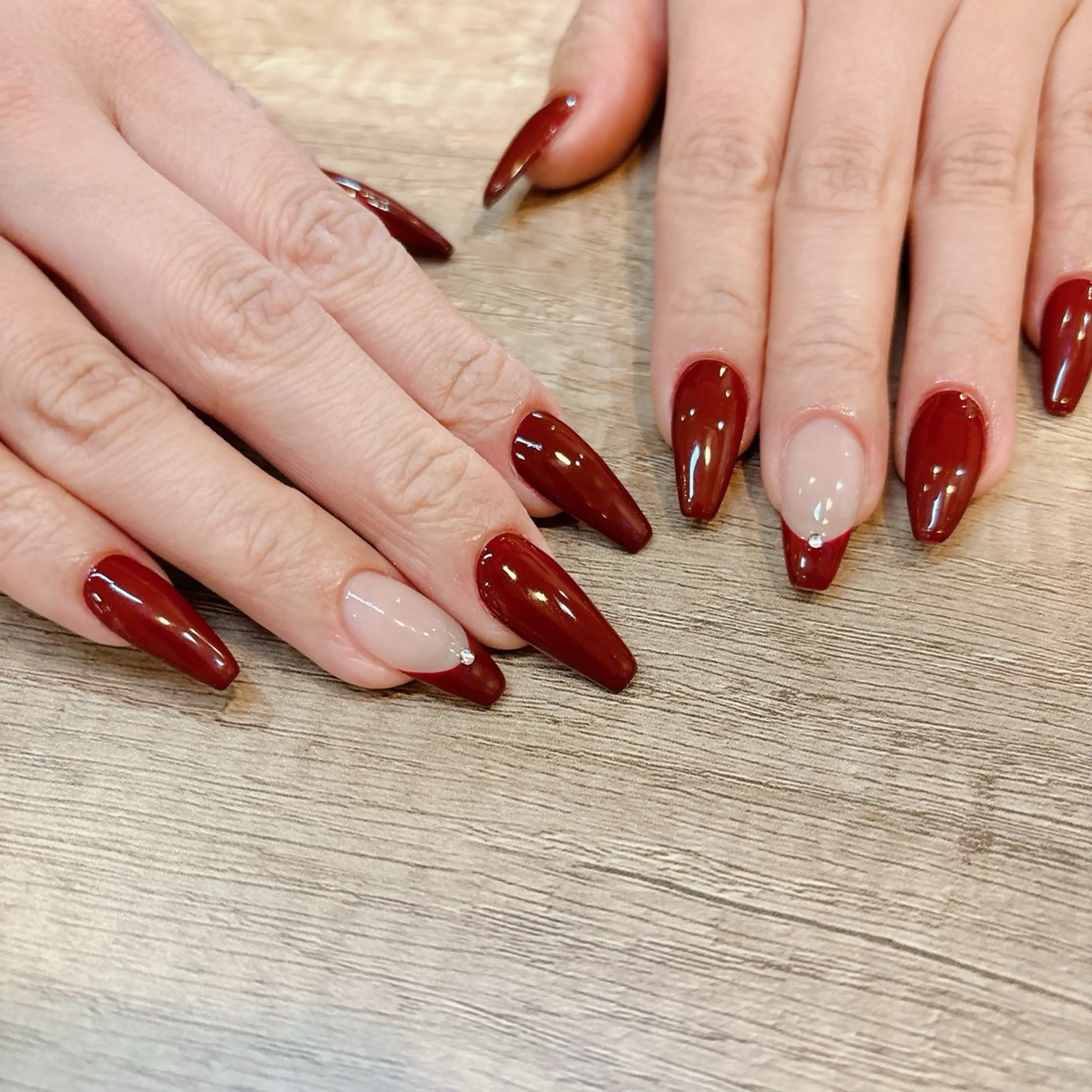 ネイル クリアネイル ジェルネイル スカルプネイル pro.M所属・pro.M ayaのネイルデザイン