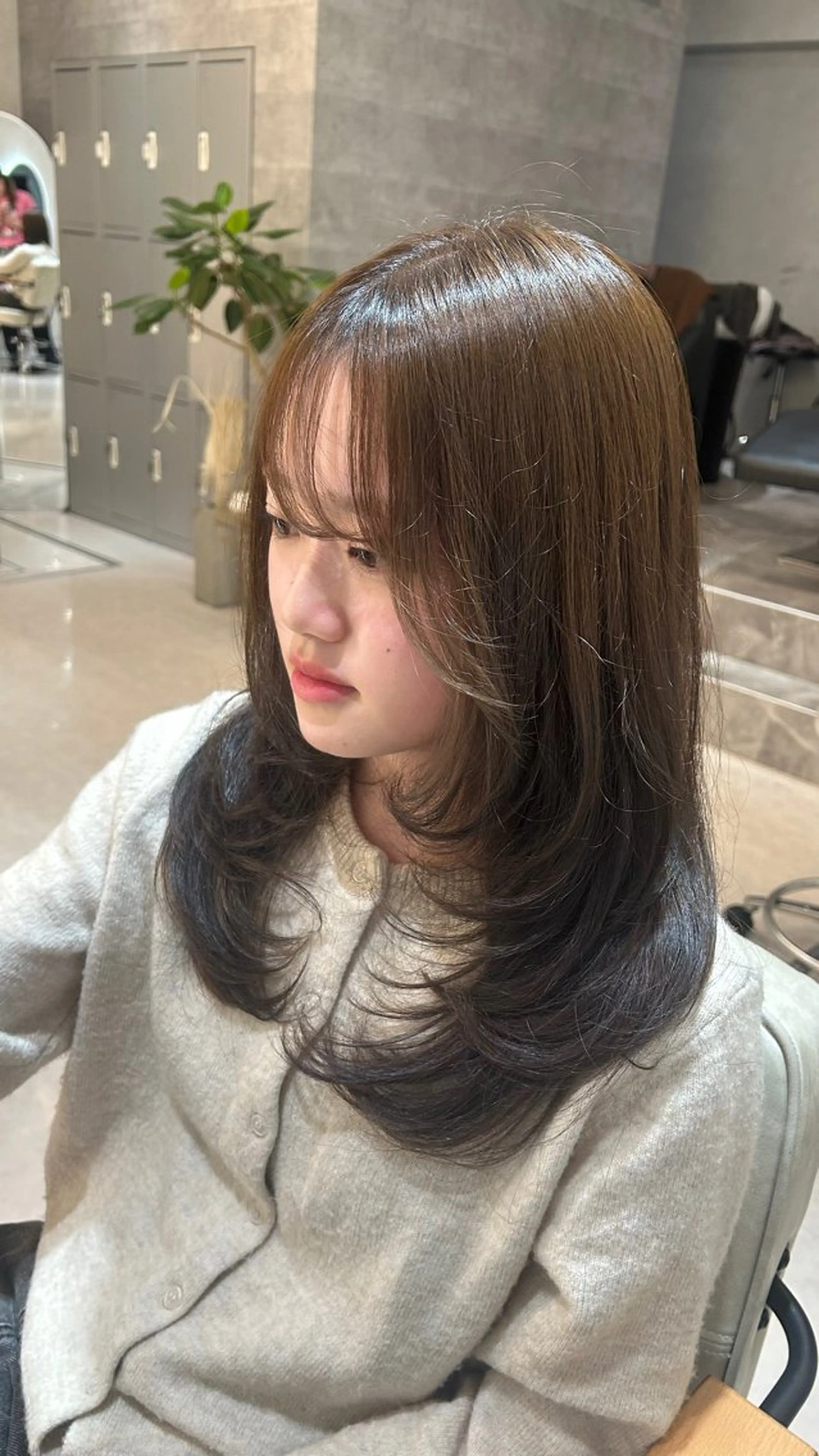 カラー カット ヘアカラー トリートメント カラーモデル/梅田/ ⭐️seina⭐️のヘアスタイル