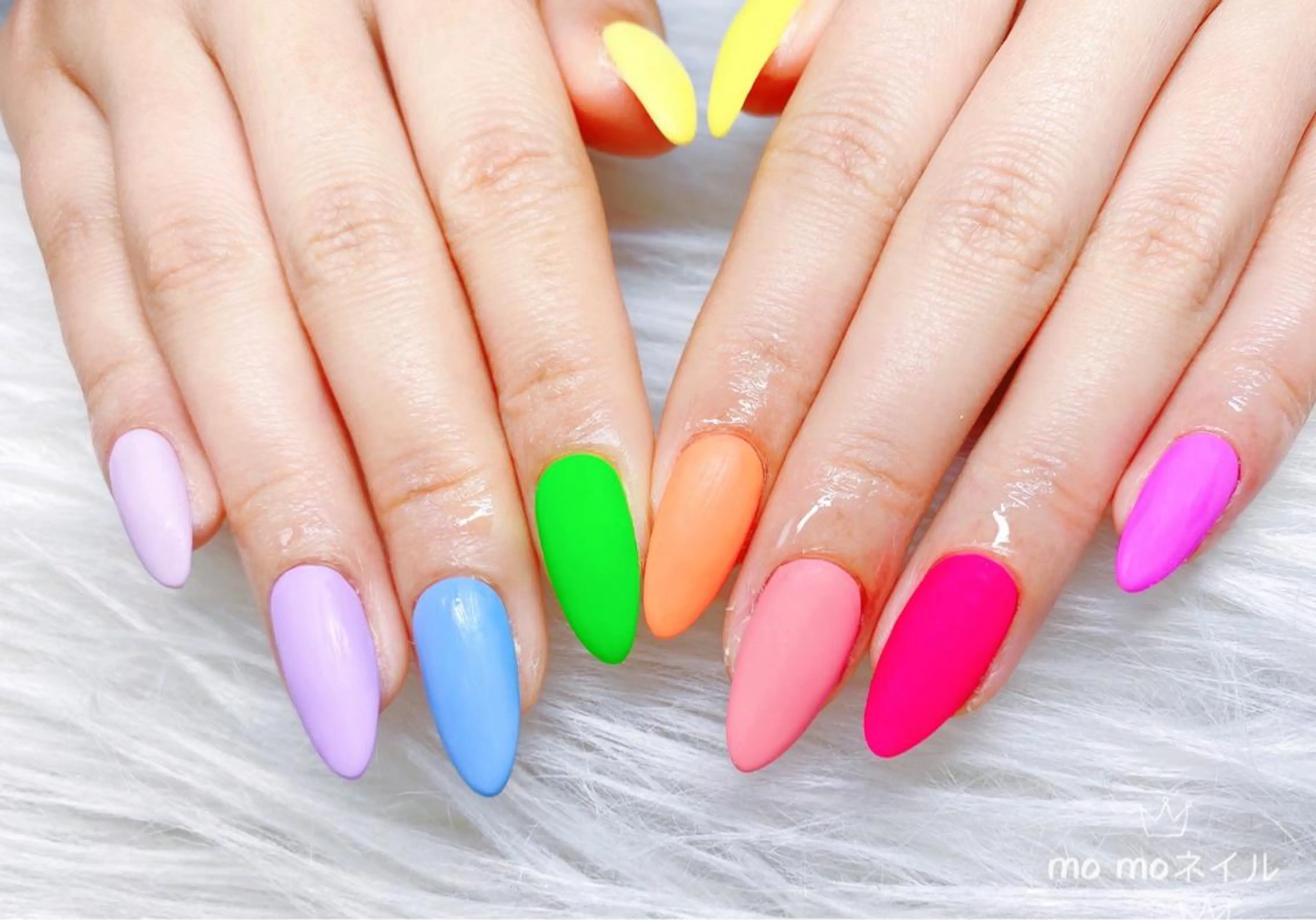 ネイル パステルネイル MOMO nailのネイルデザイン